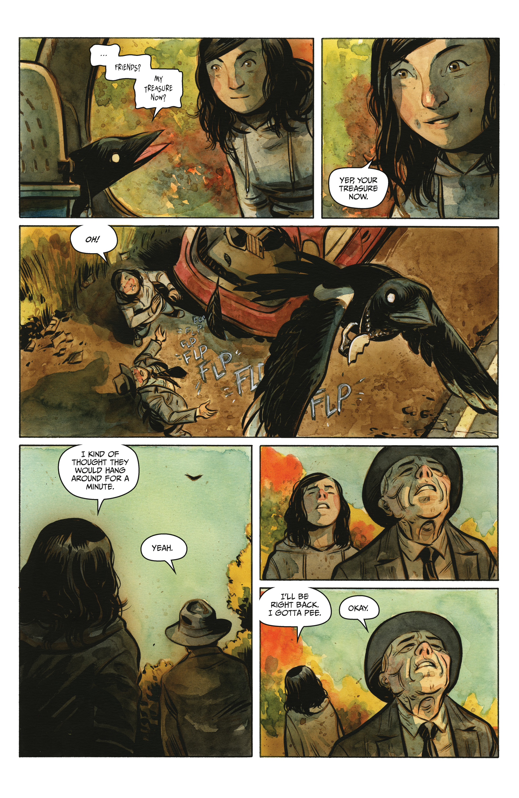 Read online The Lonesome Hunters: The Wolf Child comic -  Issue #1 - 7