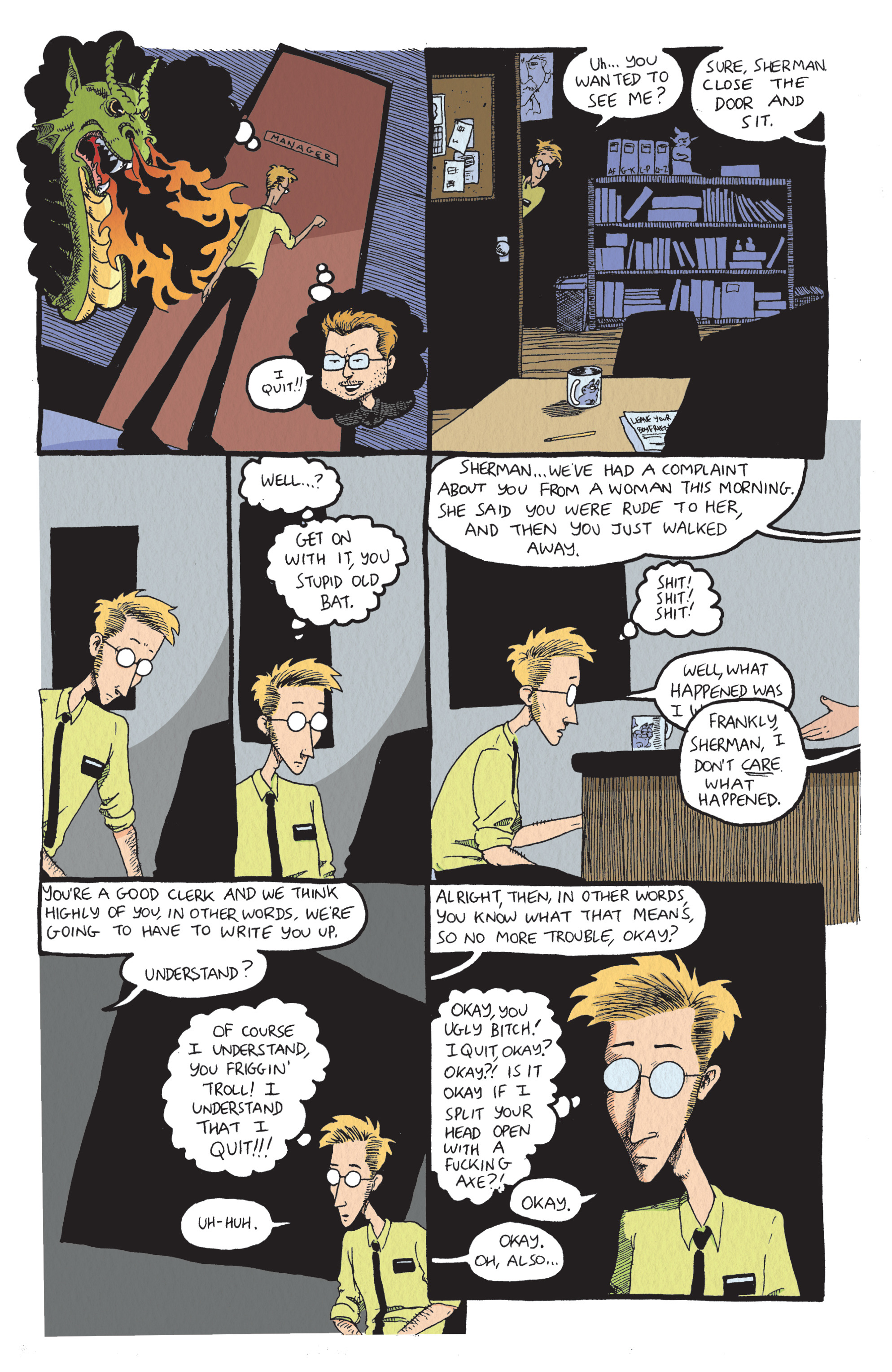 Read online Box Office Poison Color Comics comic -  Issue #2 - 17