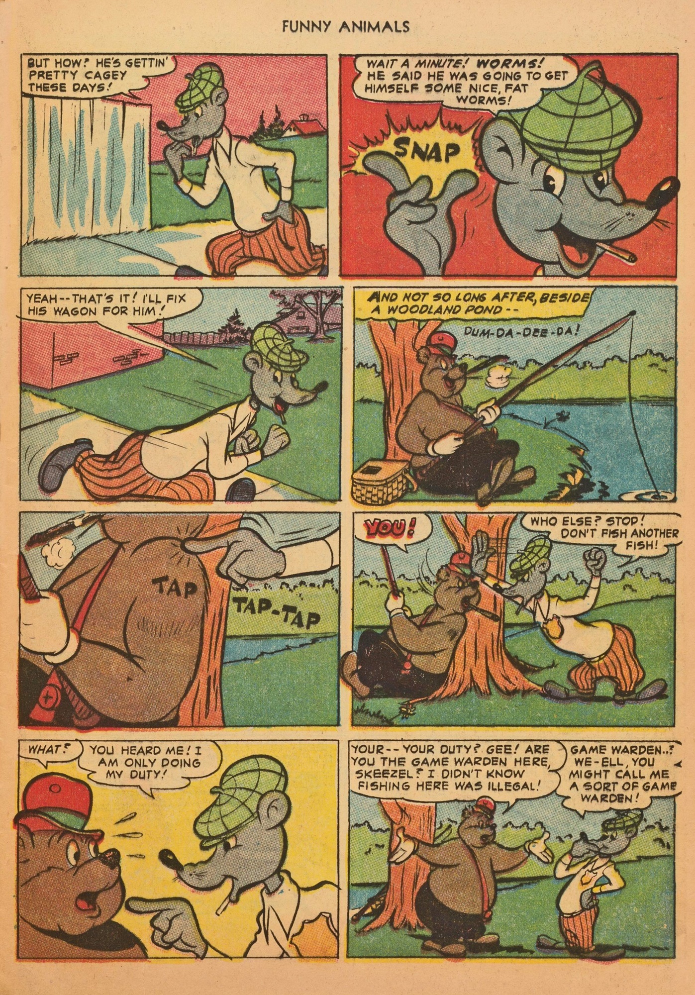 Read online Fawcett's Funny Animals comic -  Issue #79 - 13