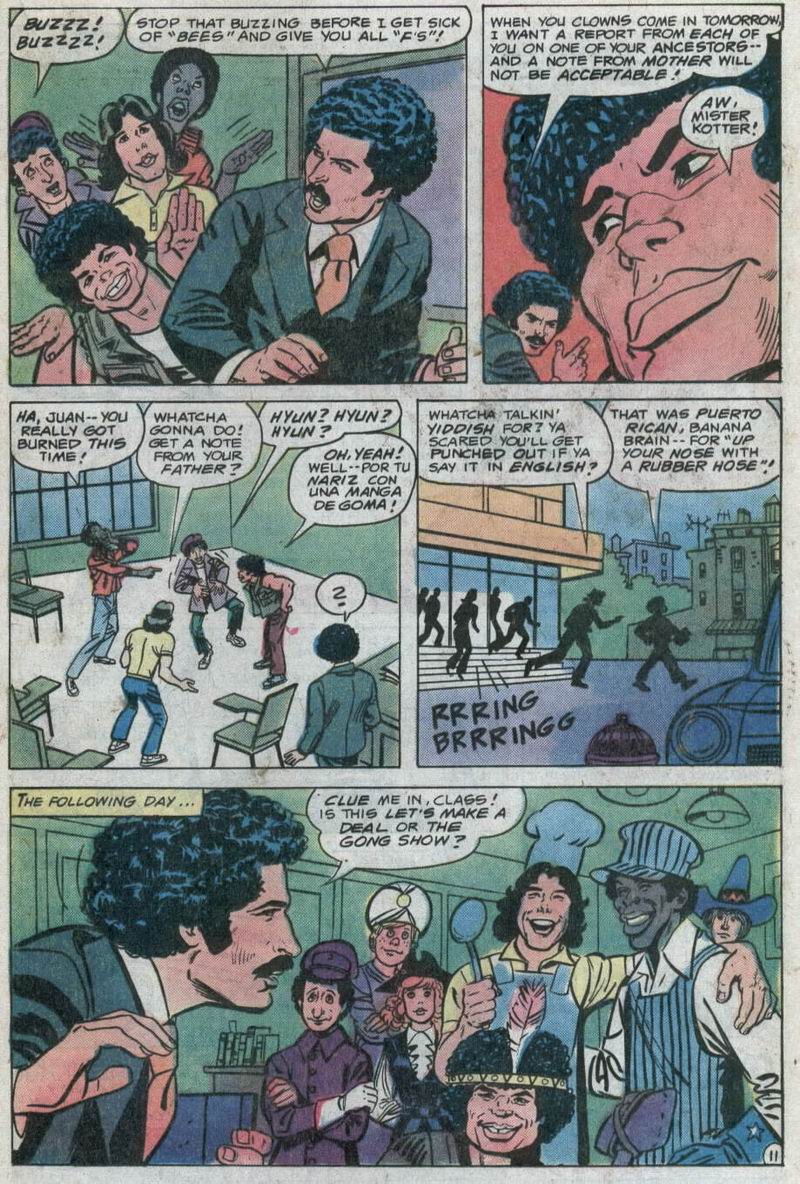 Read online Welcome Back, Kotter comic -  Issue #9 - 12