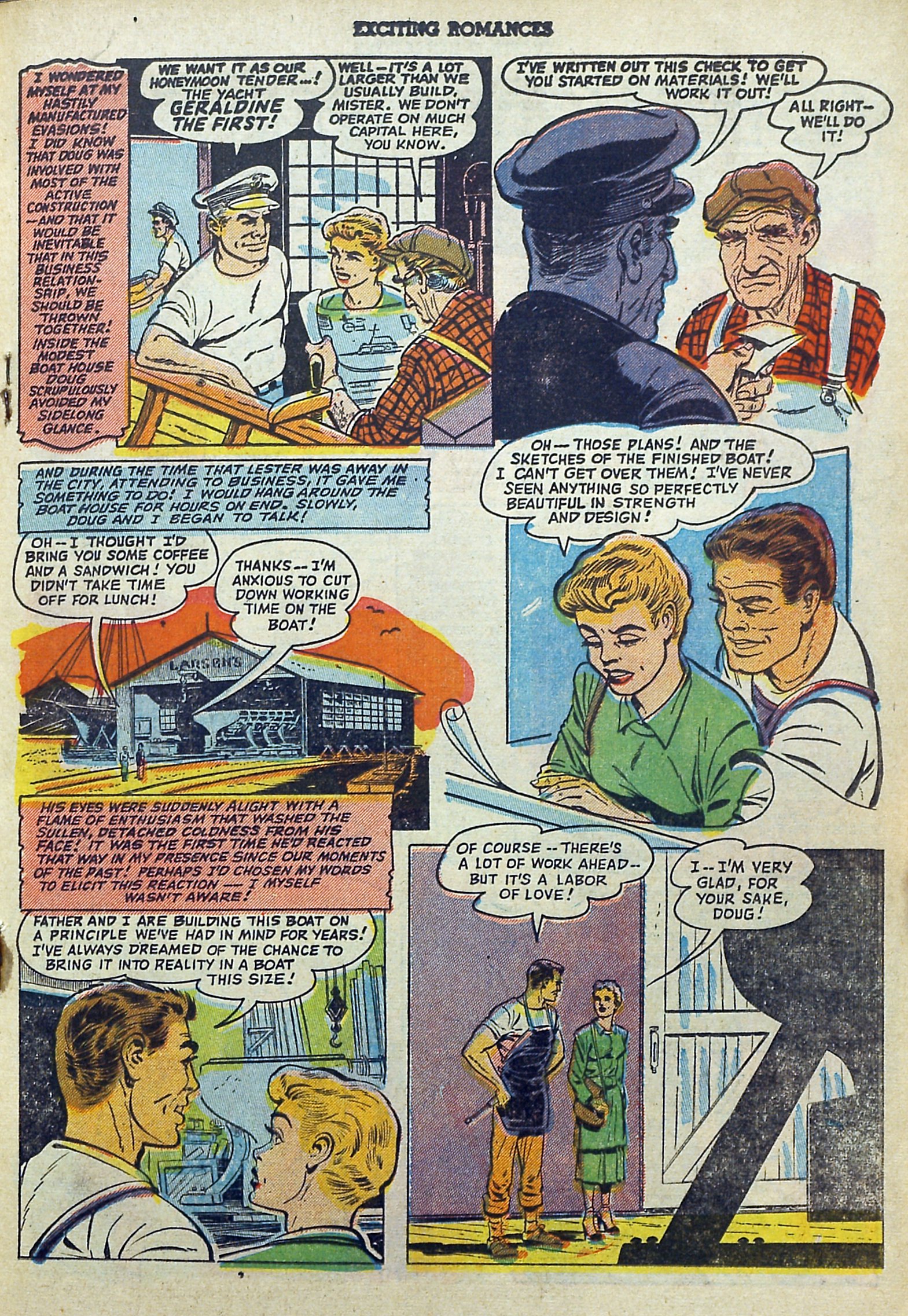 Read online Exciting Romances comic -  Issue #8 - 19