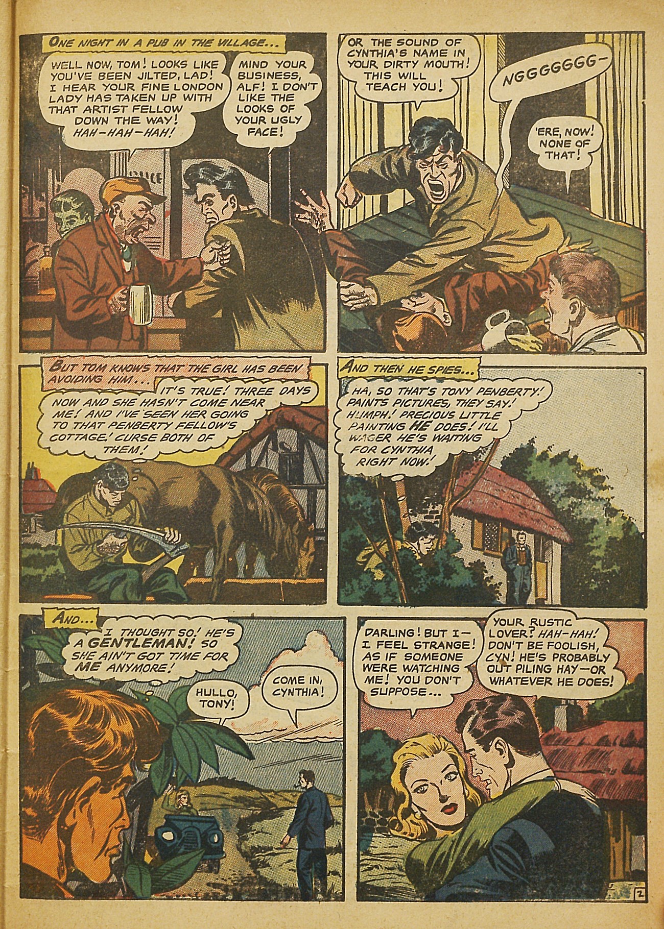 Read online Haunted Thrills comic -  Issue #16 - 28