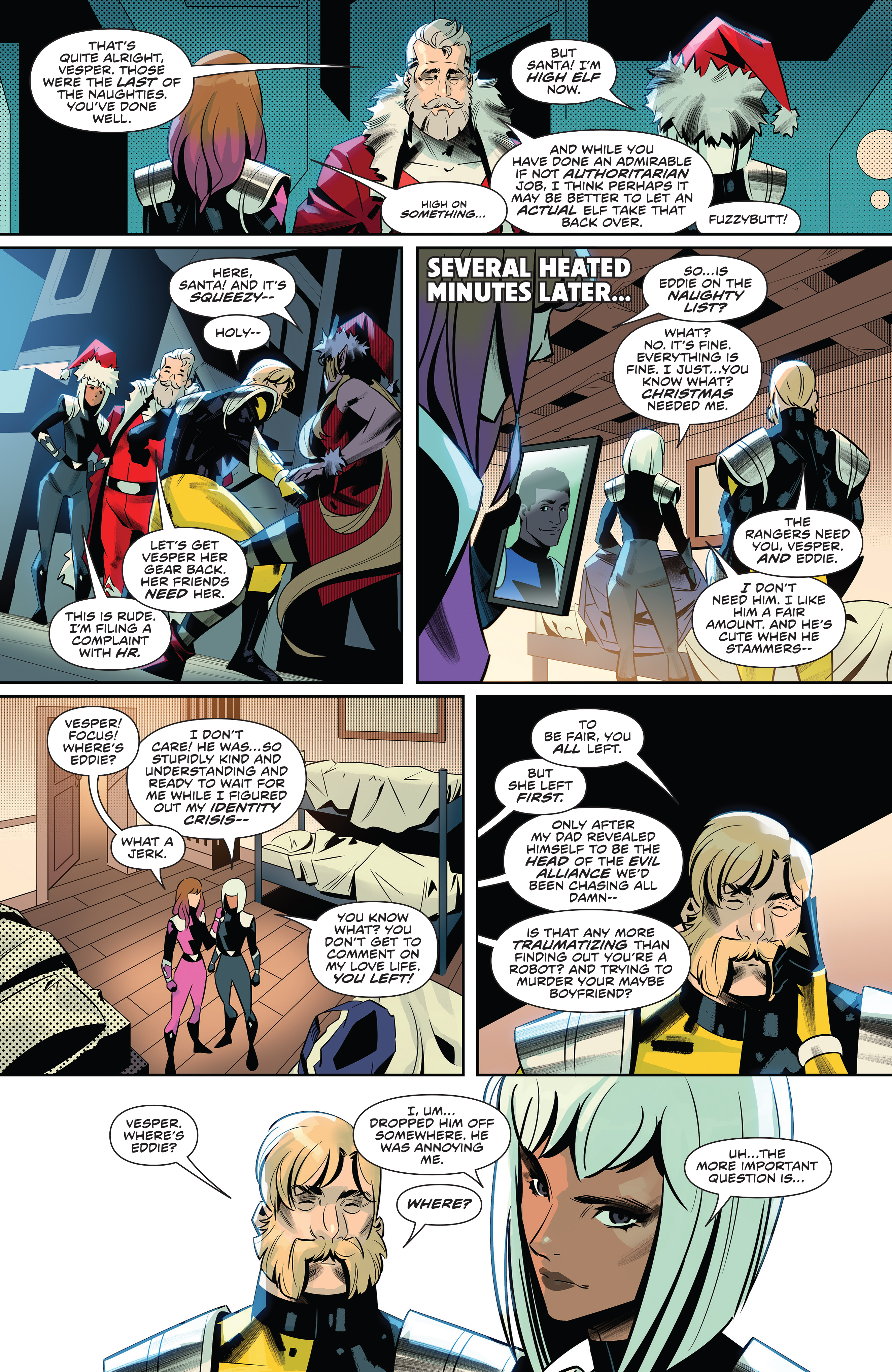 Read online Power Rangers Unlimited comic -  Issue # HyperForce - 17