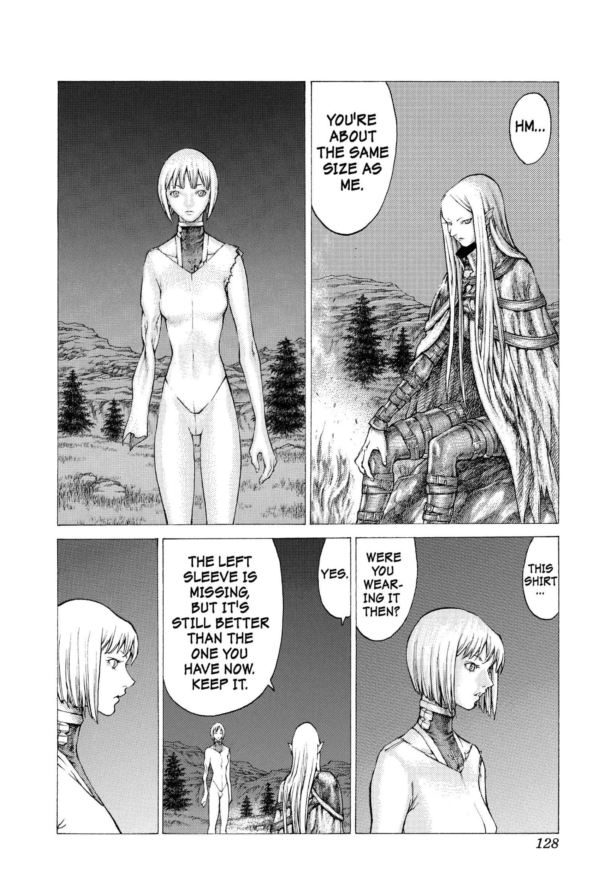 Read online Claymore comic -  Issue #7 - 120