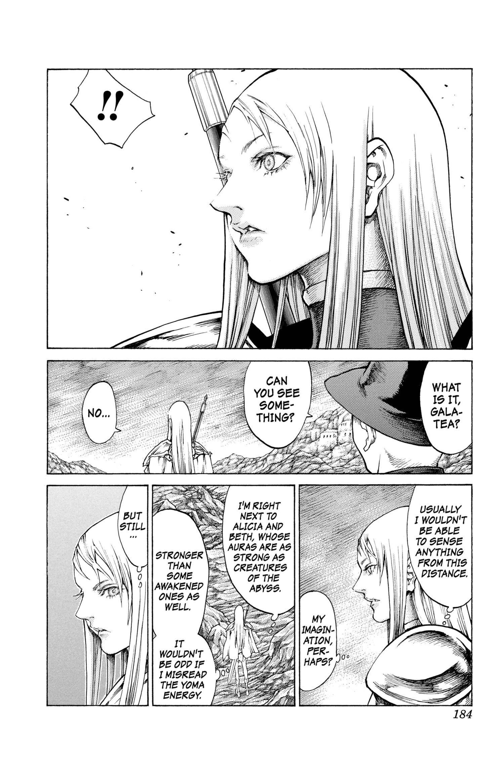 Read online Claymore comic -  Issue #11 - 165