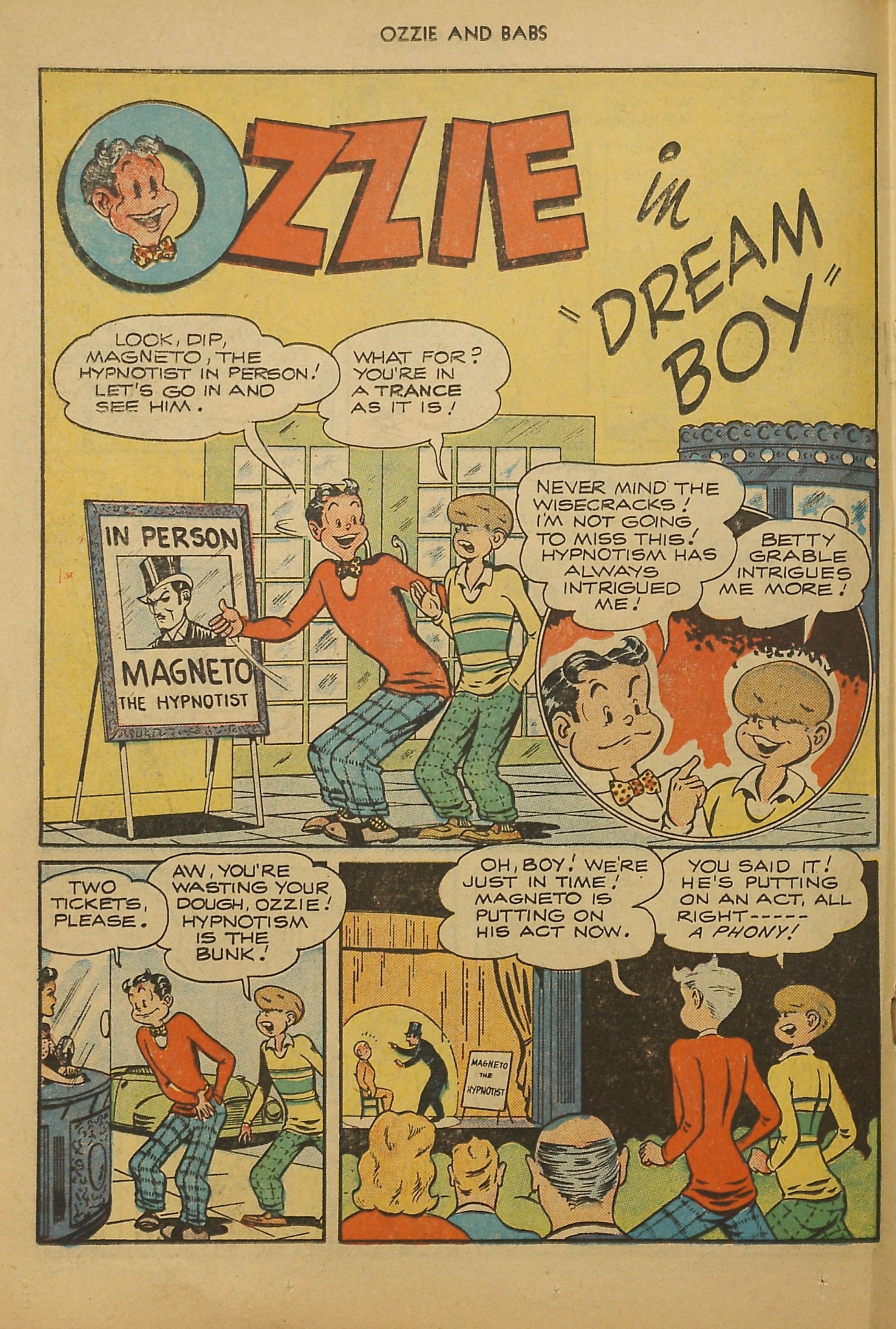 Read online Ozzie And Babs comic -  Issue #2 - 26