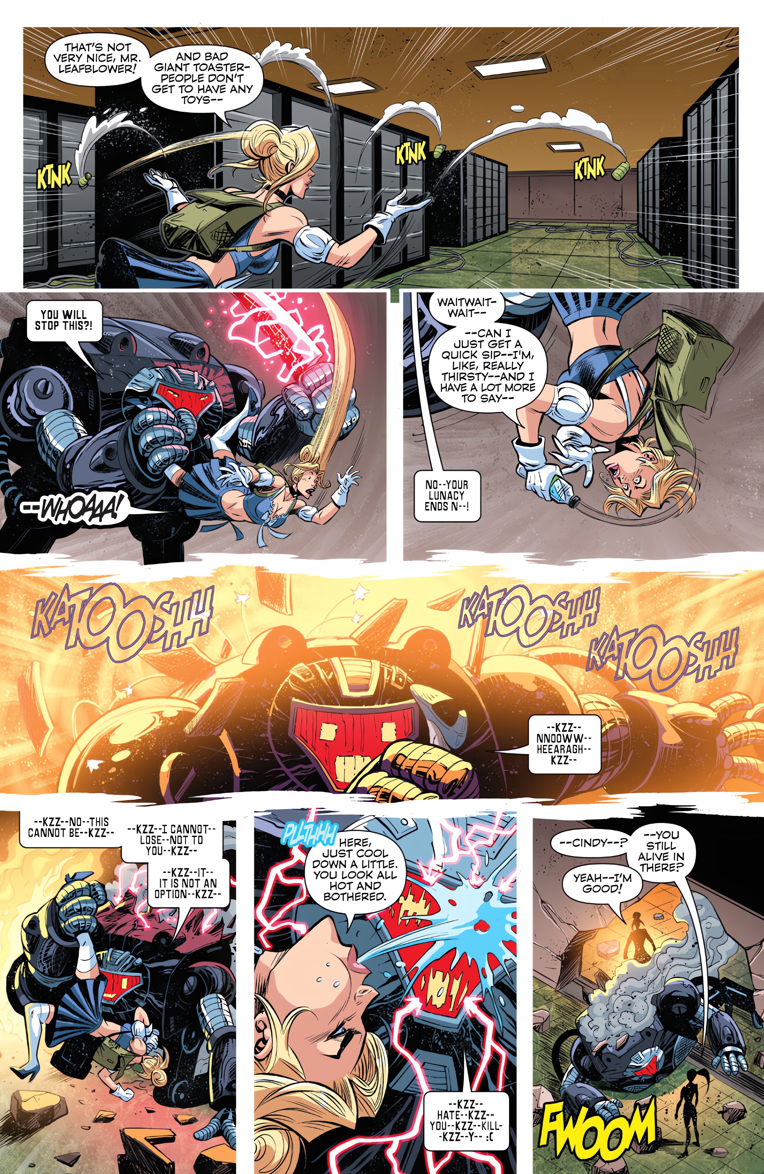 Read online Cinderella vs The Queen of Hearts comic -  Issue #3 - 36