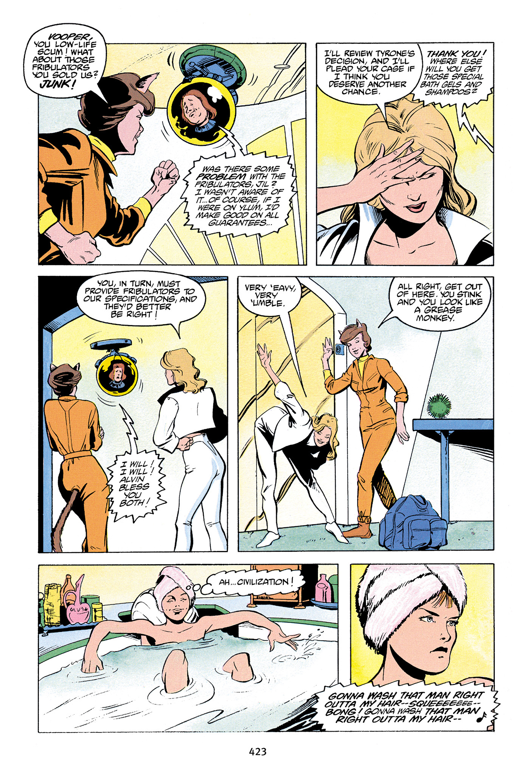Read online Nexus Omnibus comic -  Issue # TPB 5 - 422