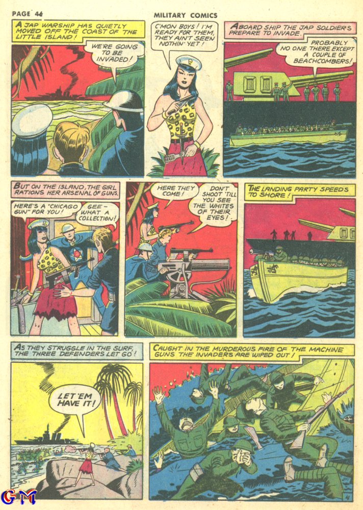Read online Military Comics comic -  Issue #10 - 48