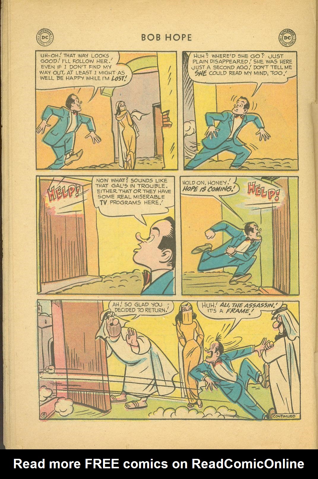 Read online The Adventures of Bob Hope comic -  Issue #48 - 20