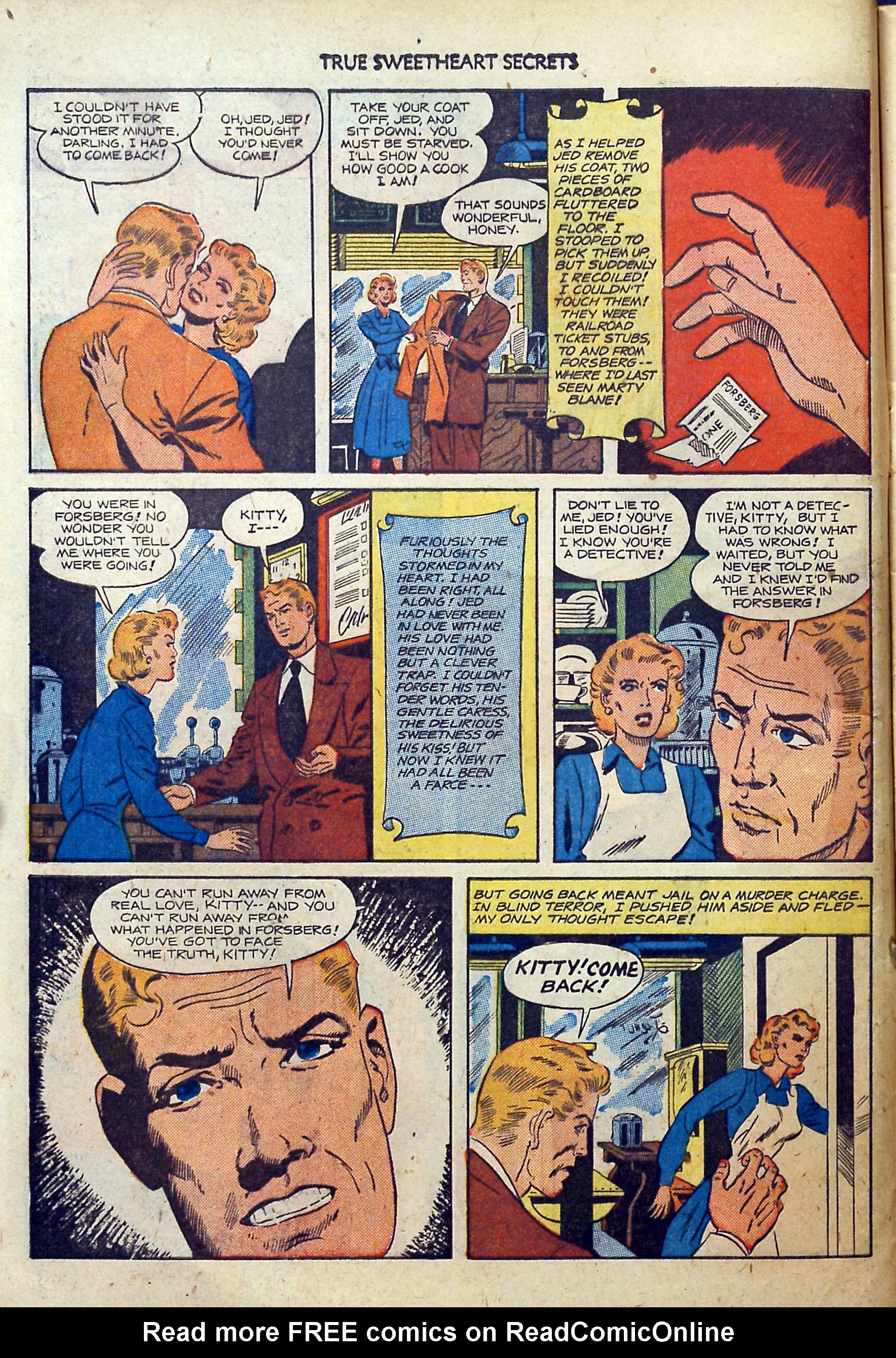 Read online True Sweetheart Secrets comic -  Issue #2 - 12