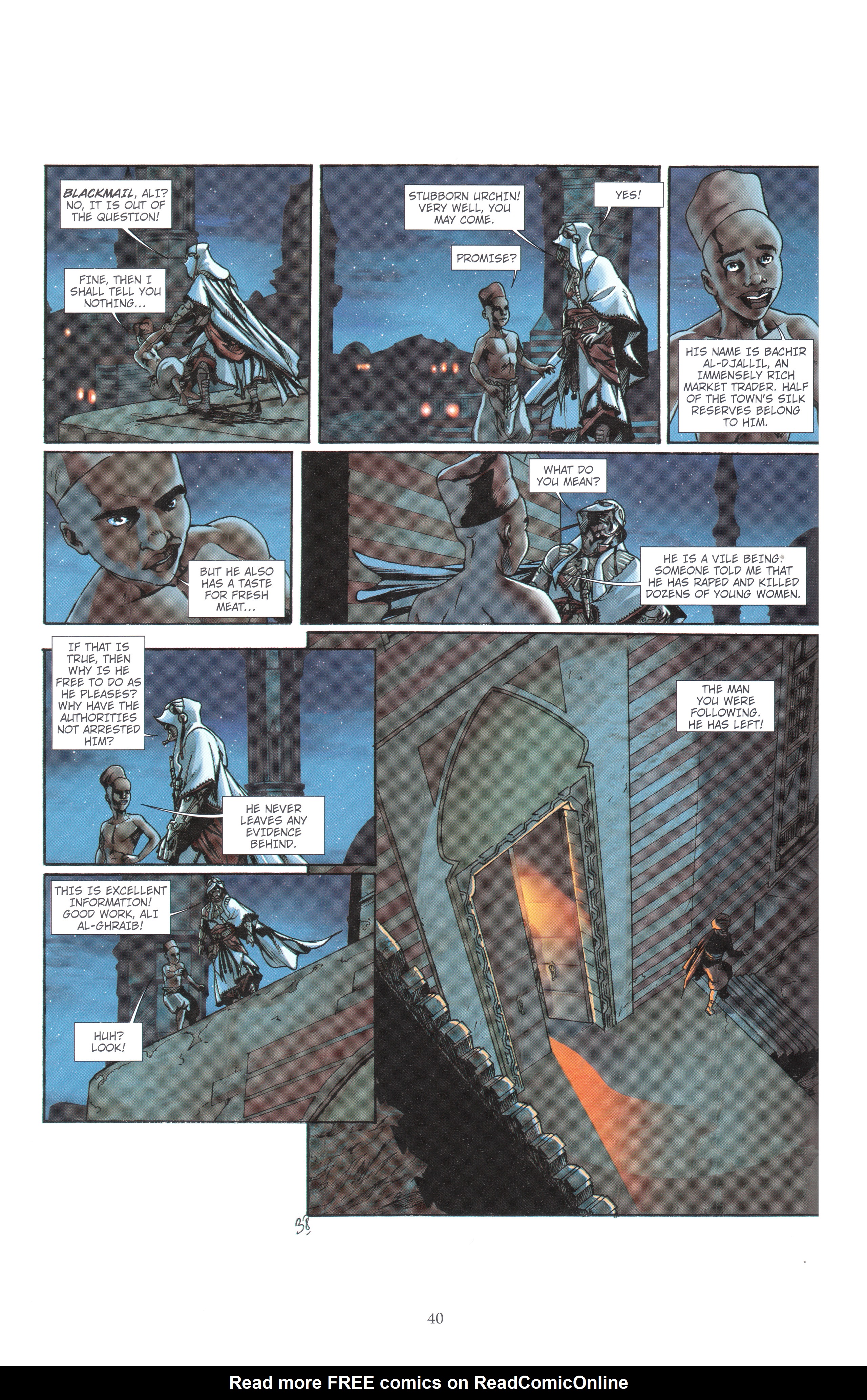 Read online Assassin's Creed (2009) comic -  Issue #4 - 40