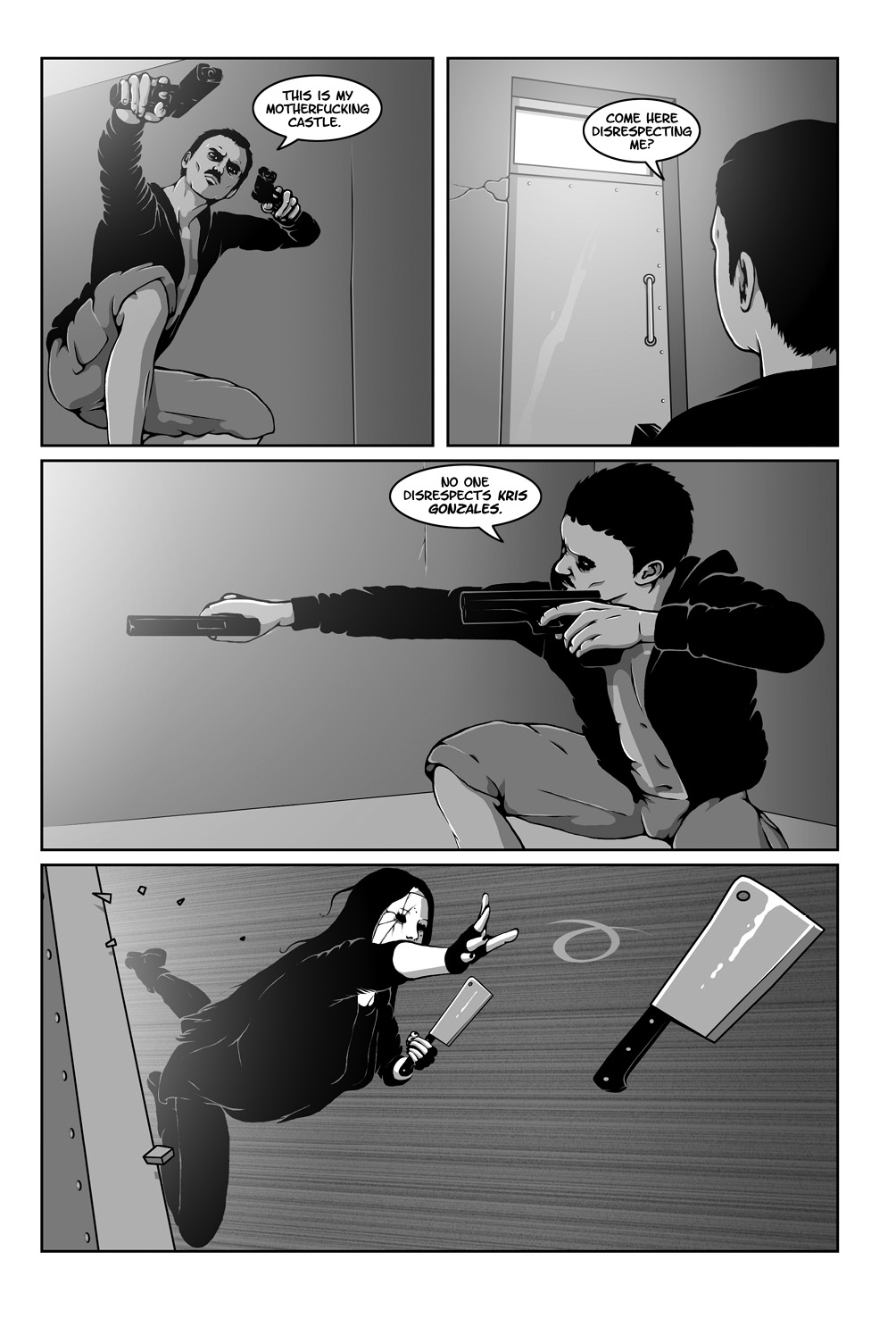 Read online Hollow Girl comic -  Issue #5 - 42