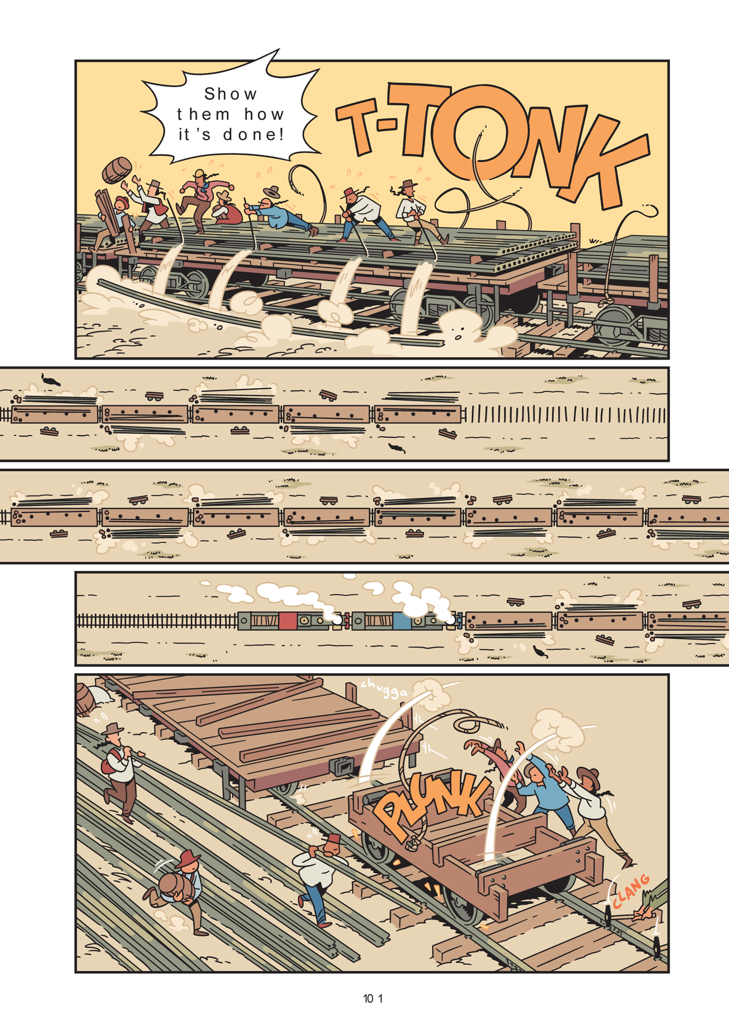 Read online History Comics comic -  Issue # The Transcontinental Railroad - 110