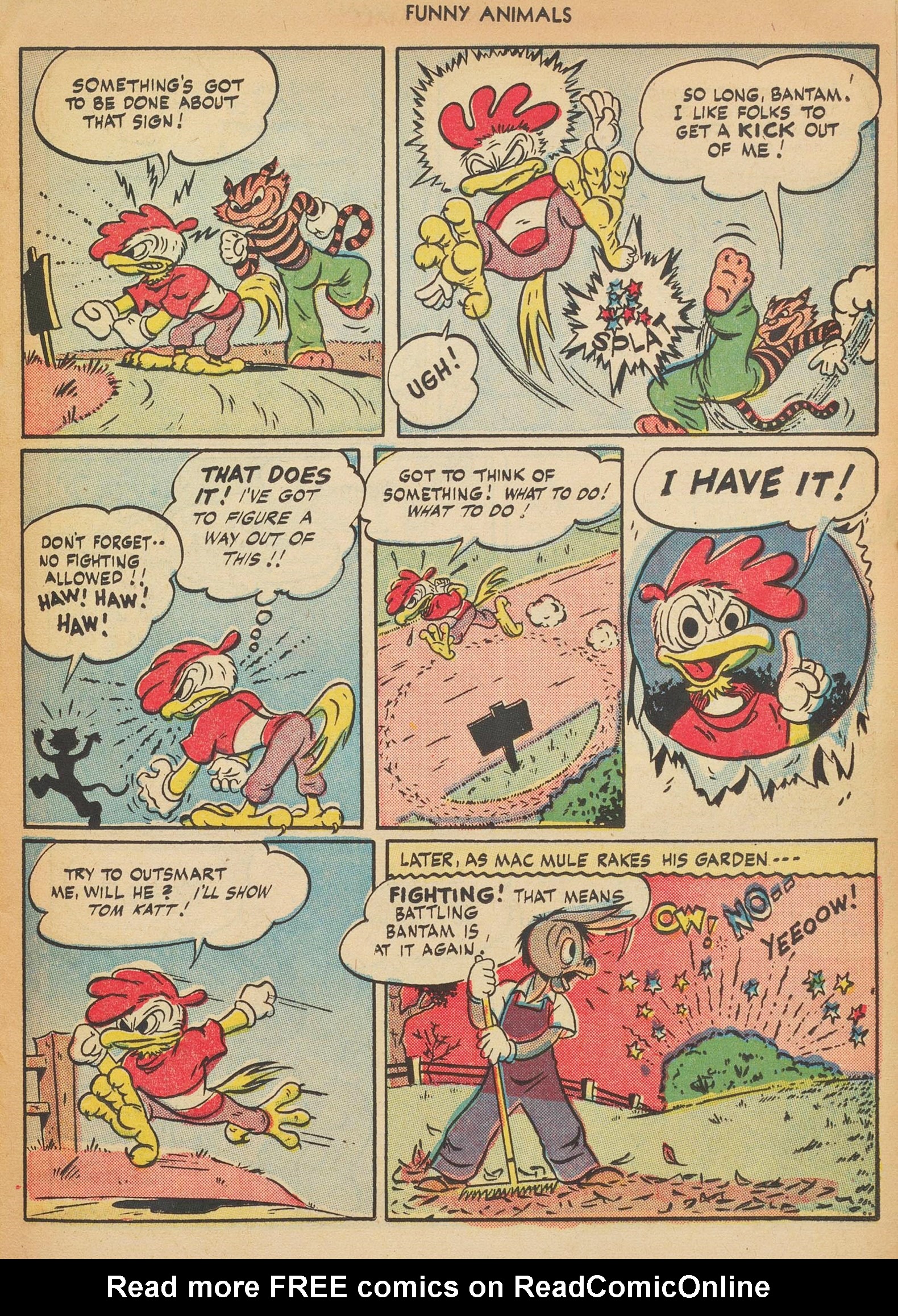 Read online Fawcett's Funny Animals comic -  Issue #49 - 13