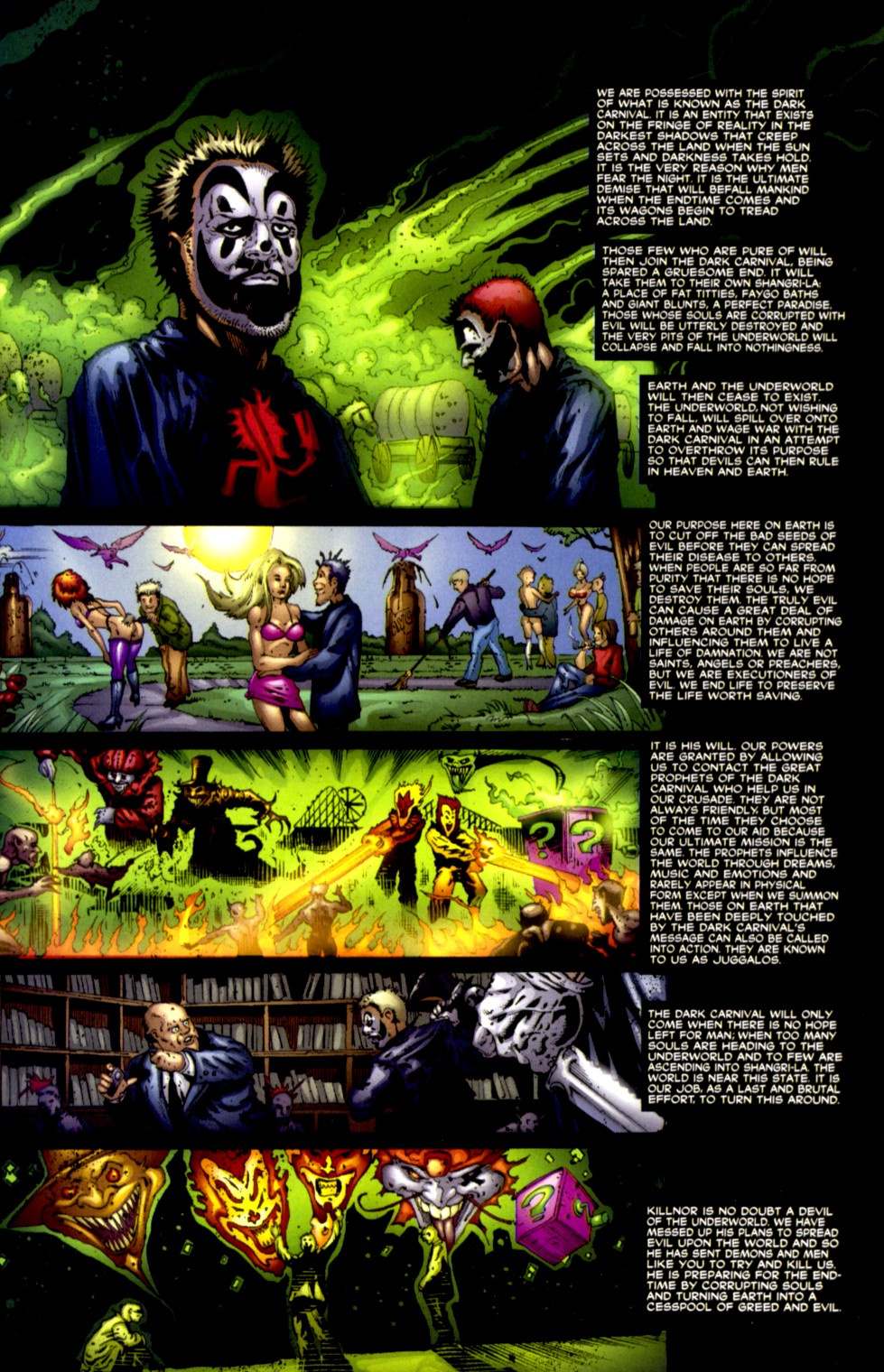 Read online Insane Clown Posse: The Pendulum comic -  Issue #8 - 12