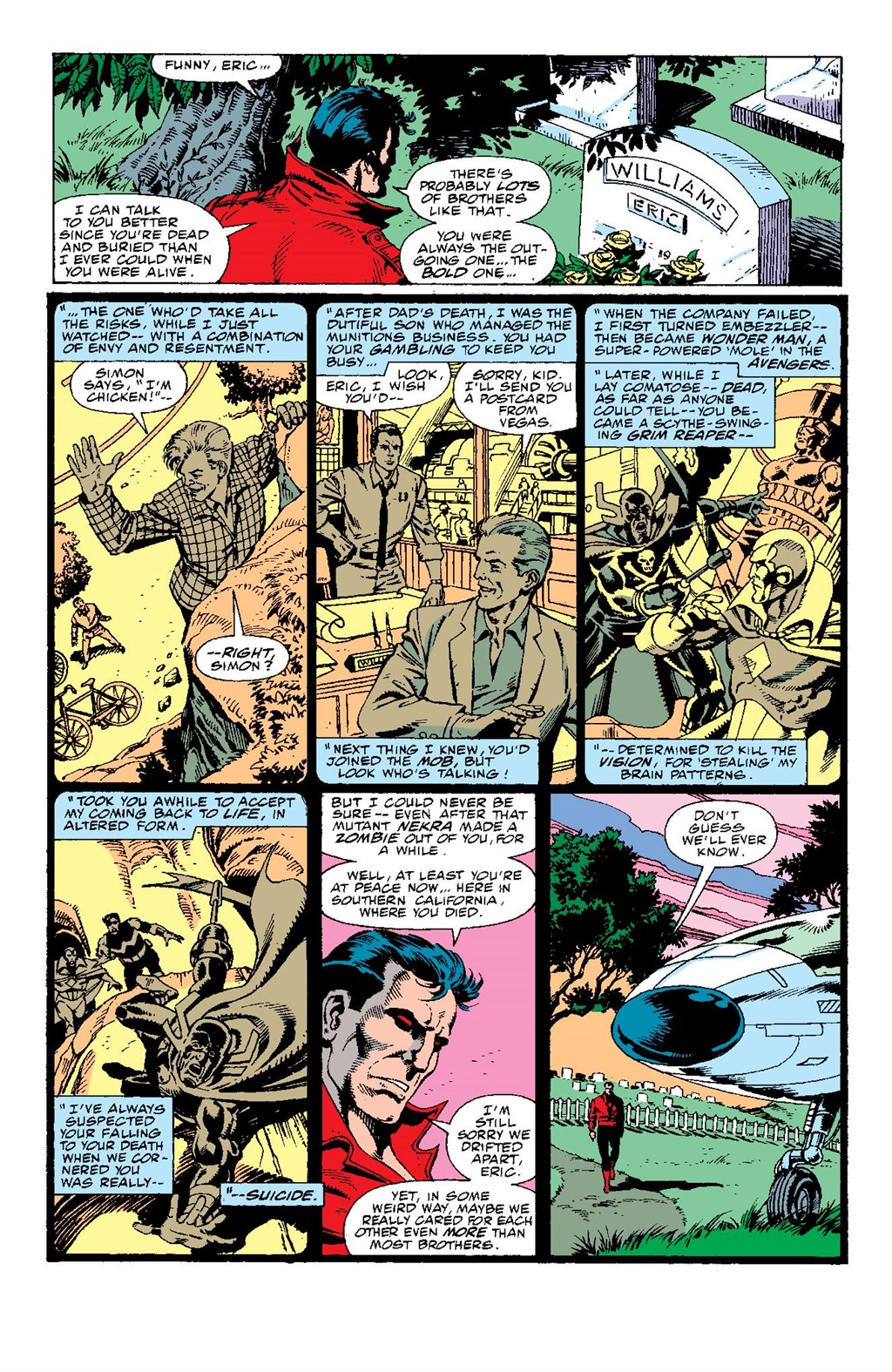 Read online Avengers West Coast Epic Collection: How The West Was Won comic -  Issue #Avengers West Coast Epic Collection California Screaming (Part 1) - 7