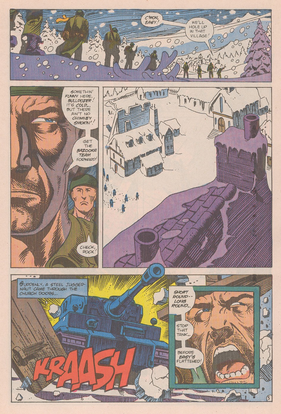 Read online Sgt. Rock comic -  Issue #414 - 6