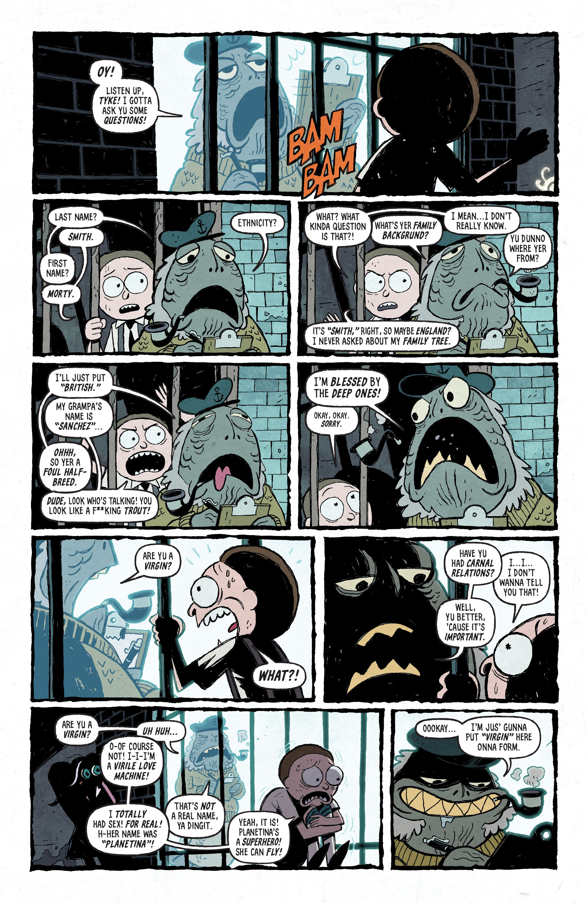 Read online Rick and Morty: vs. Cthulhu comic -  Issue # TPB - 39