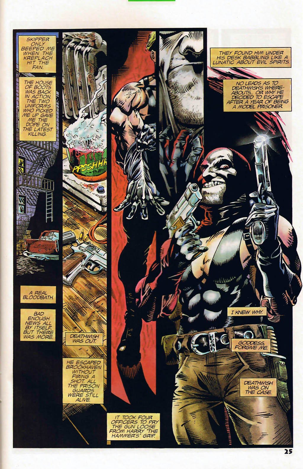 Read online Deathwish comic -  Issue #1 - 19