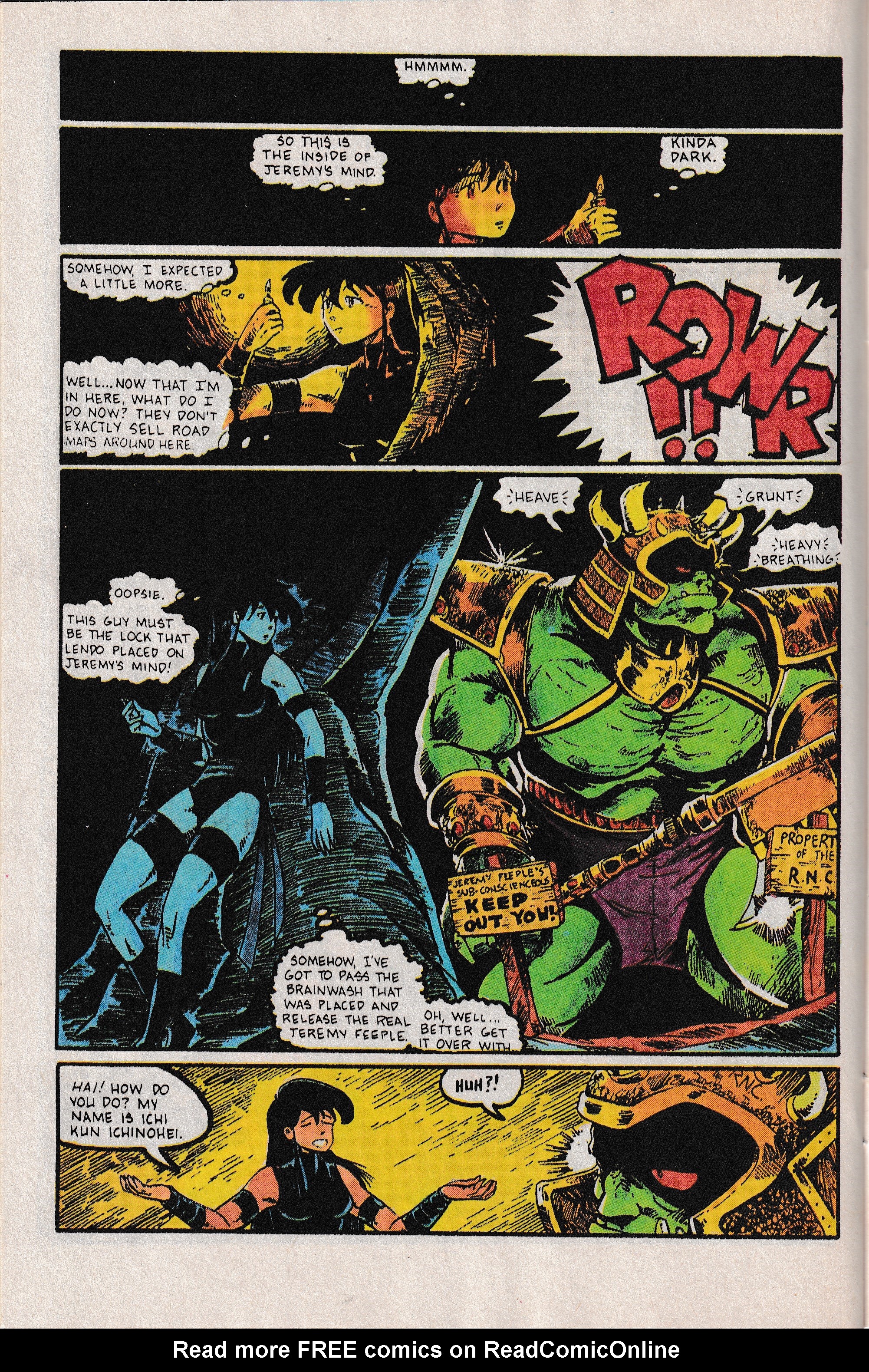 Read online Ninja High School In Color comic -  Issue #3 - 24