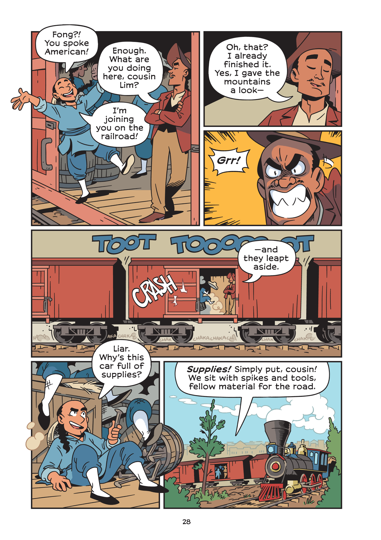 Read online History Comics comic -  Issue # The Transcontinental Railroad - 37