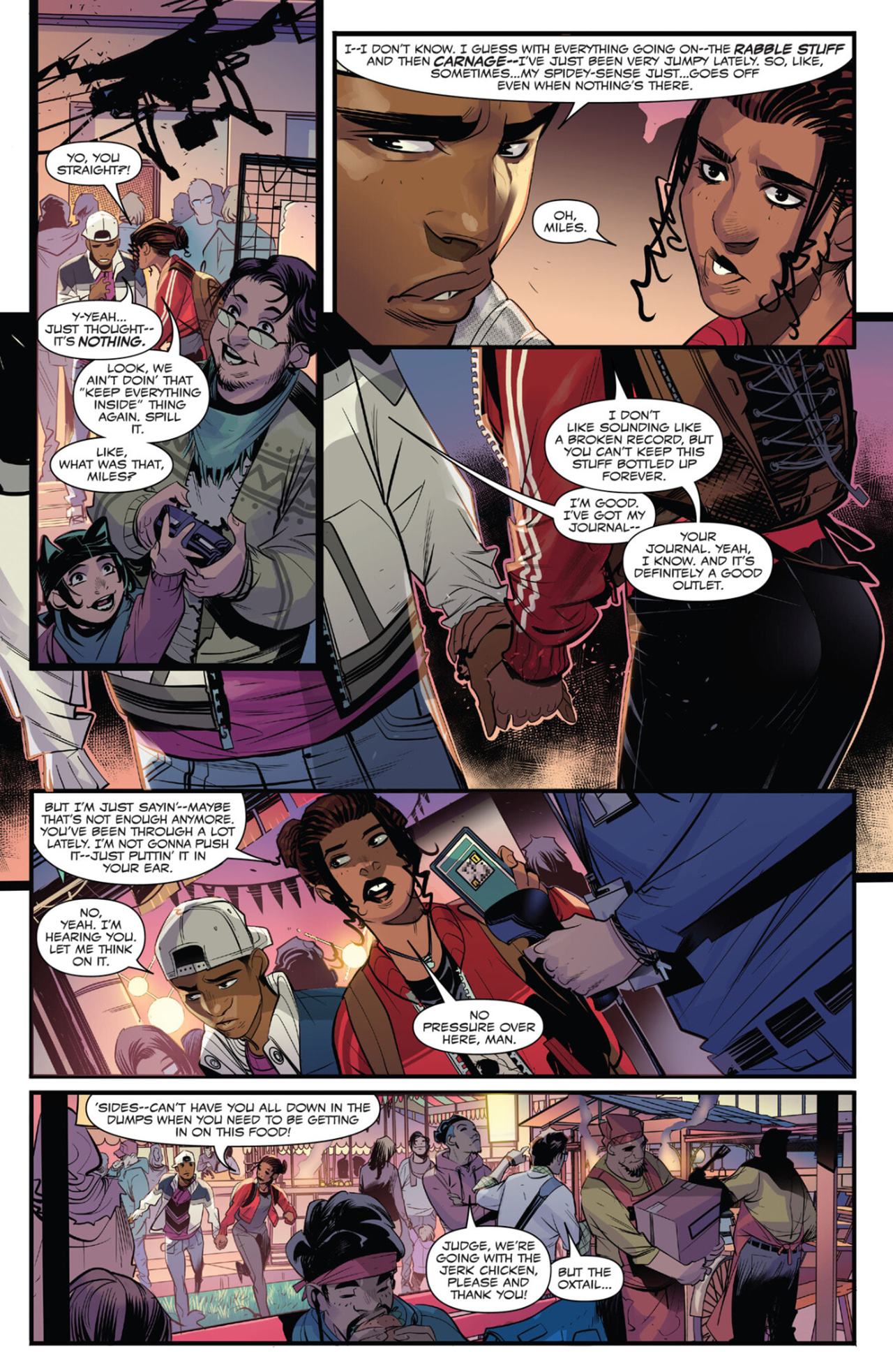 Read online Miles Morales: Spider-Man (2022) comic -  Issue #8 - 4