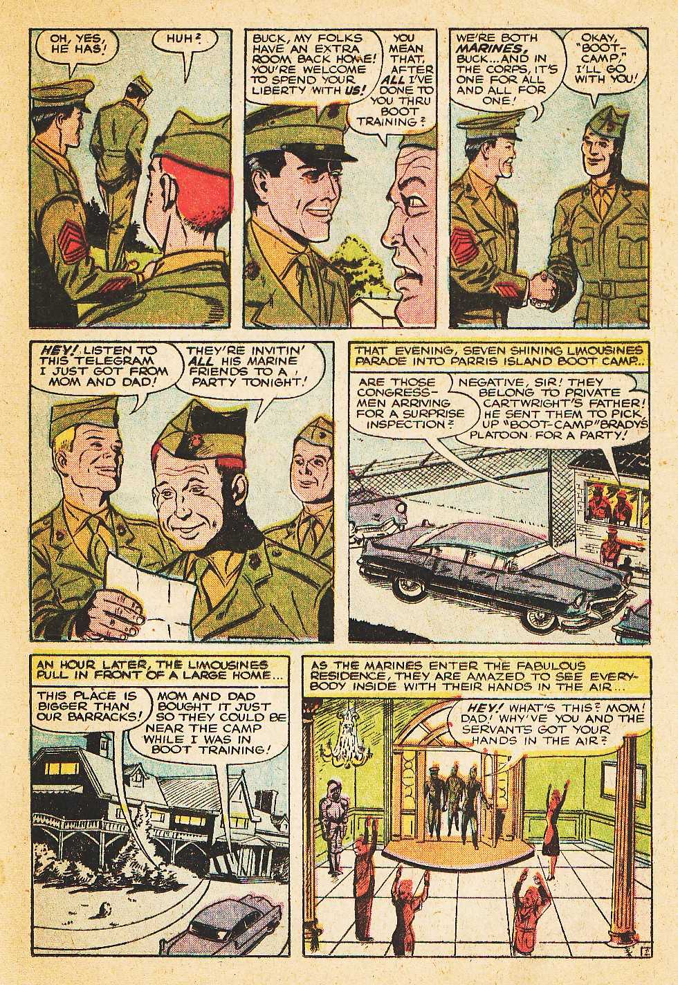 Read online Marines in Action comic -  Issue #7 - 17