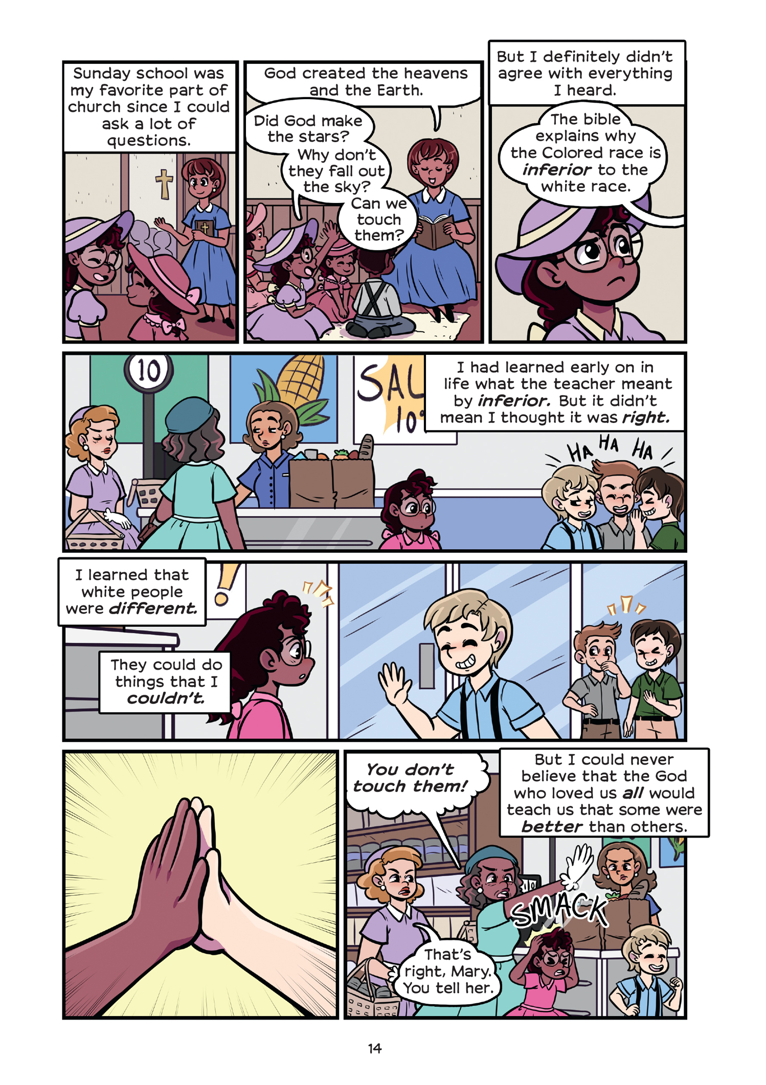 Read online History Comics comic -  Issue # Rosa Parks & Claudette Colvin - Civil Rights Heroes - 20