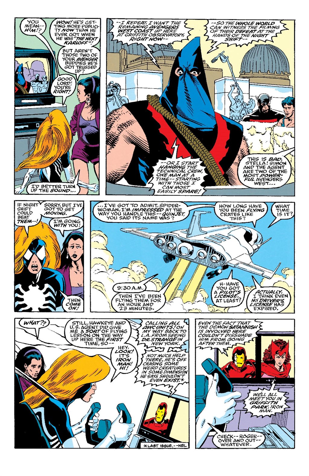 Read online Avengers West Coast Epic Collection: How The West Was Won comic -  Issue #Avengers West Coast Epic Collection California Screaming (Part 5) - 5