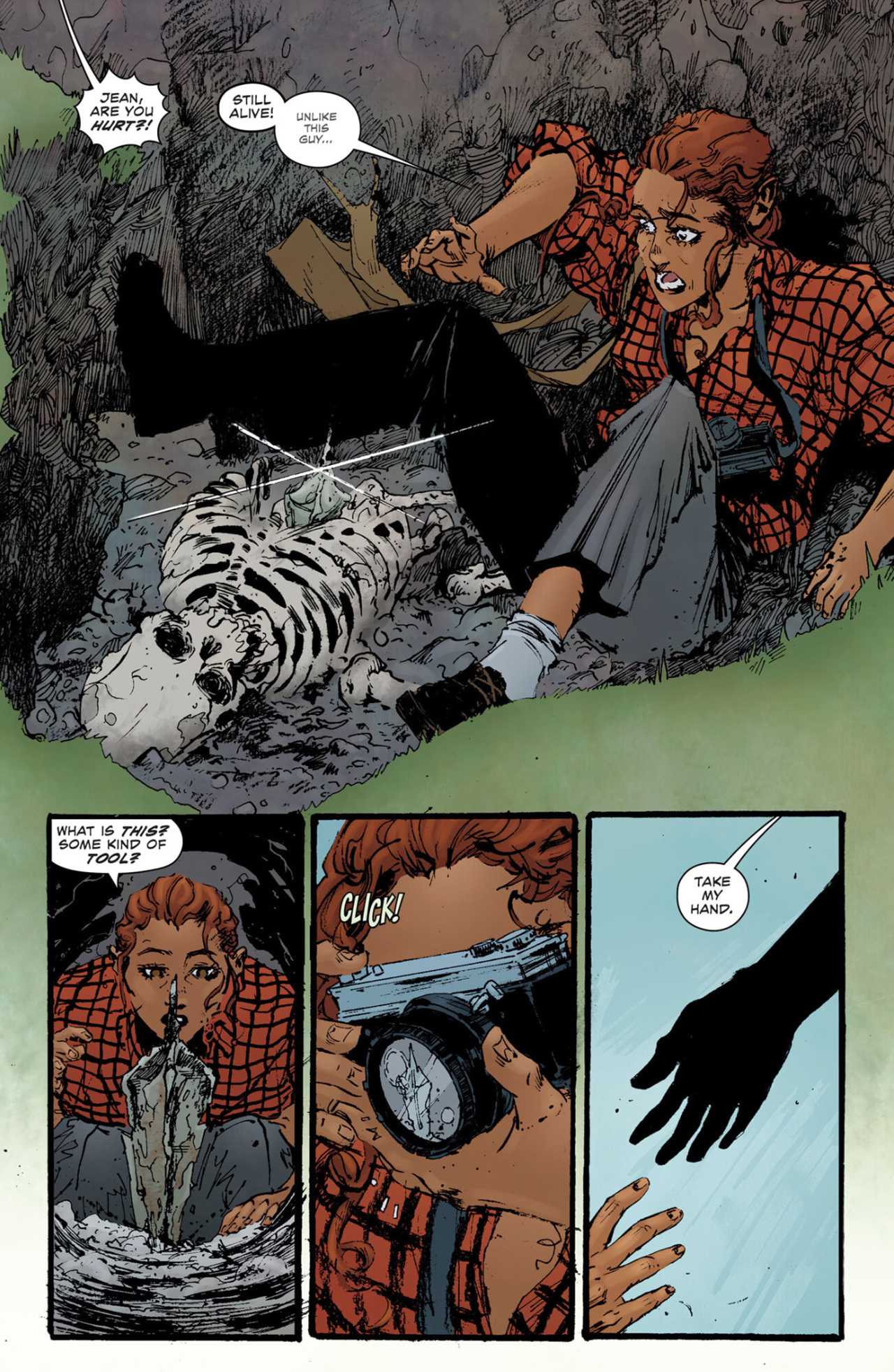 Read online Dark Spaces: Good Deeds comic -  Issue #3 - 12