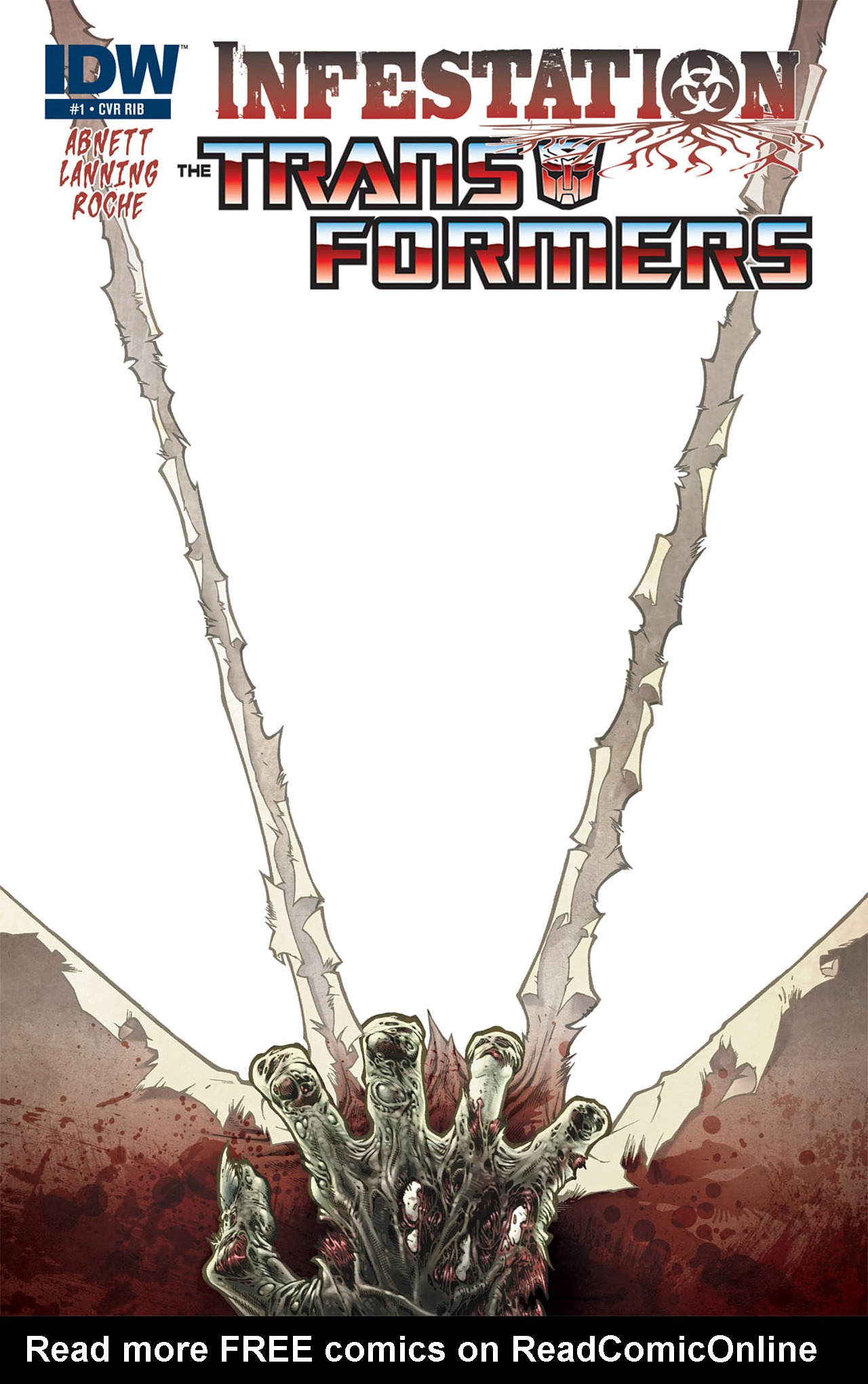 Read online Transformers: Infestation comic -  Issue #1 - 3