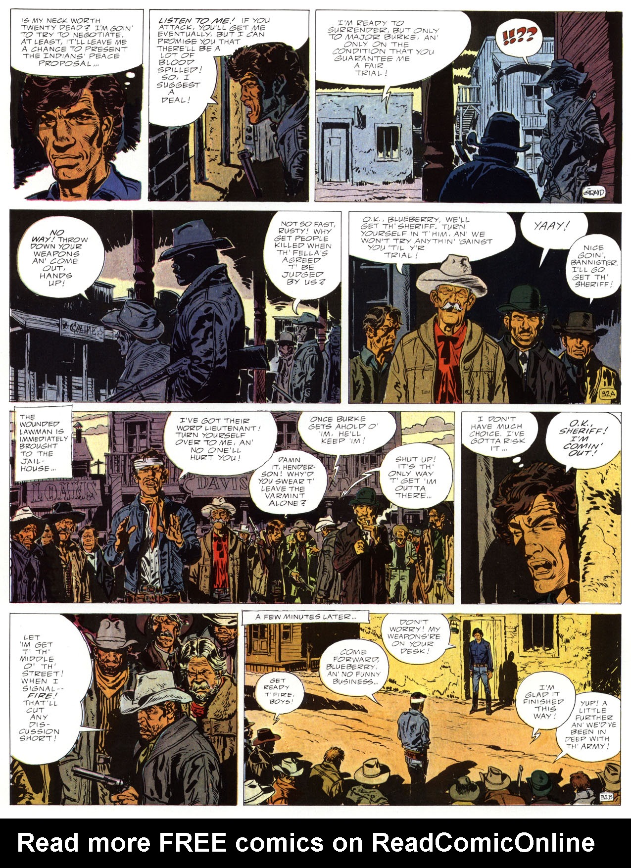Read online Epic Graphic Novel: Lieutenant Blueberry comic -  Issue #3 - 36