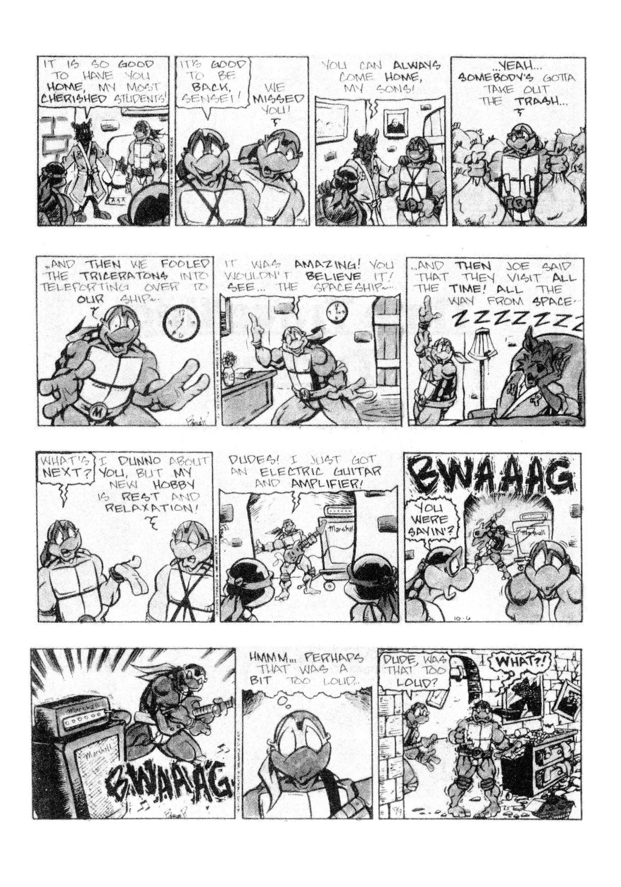 Read online Teenage Mutant Ninja Turtles: Complete Newspaper Daily Comic Strip Collection comic -  Issue # TPB 3 (Part 2) - 21