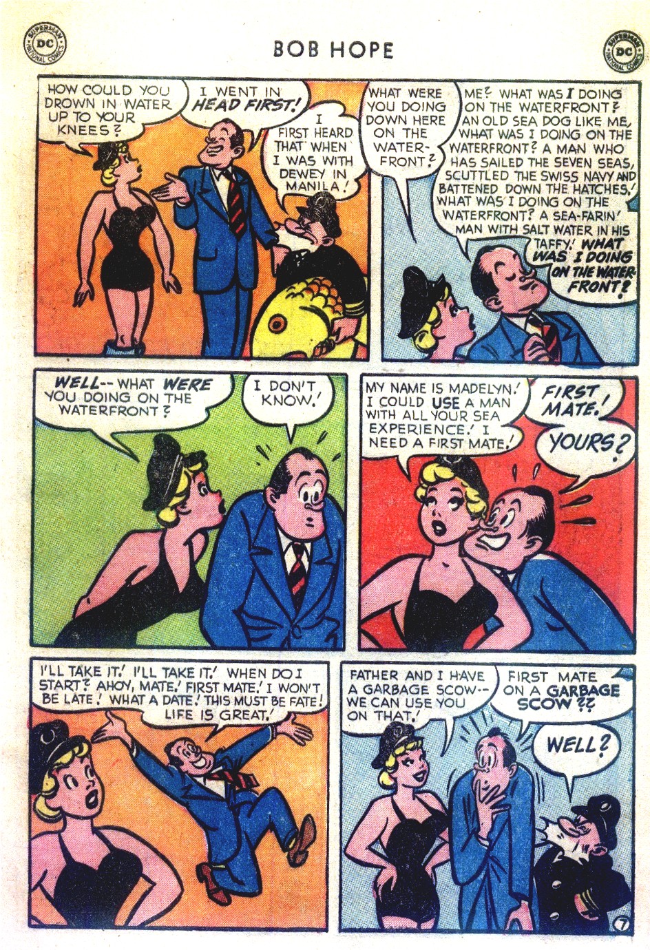 Read online The Adventures of Bob Hope comic -  Issue #27 - 9