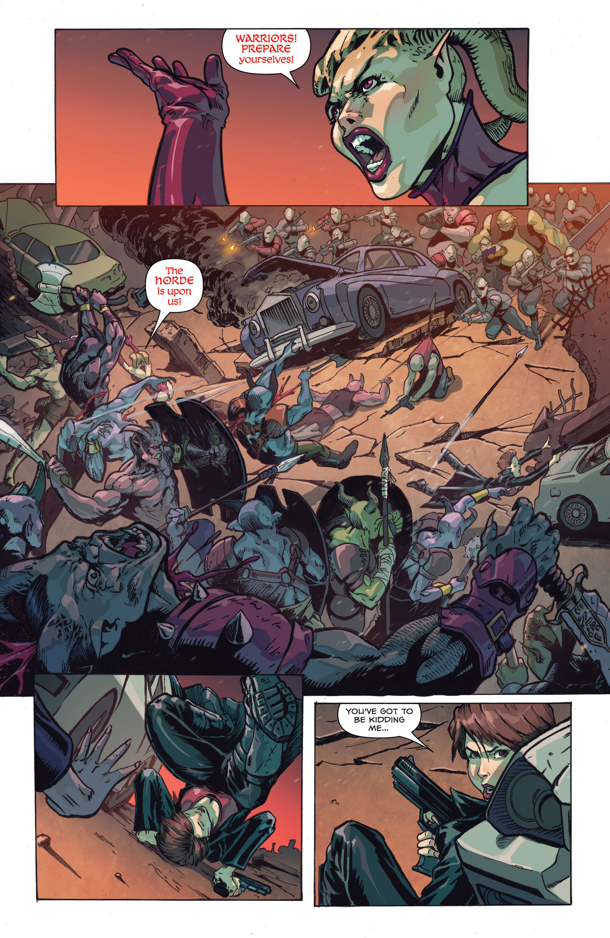 Read online Grimm Fairy Tales presents Inferno: Rings of Hell comic -  Issue #1 - 7