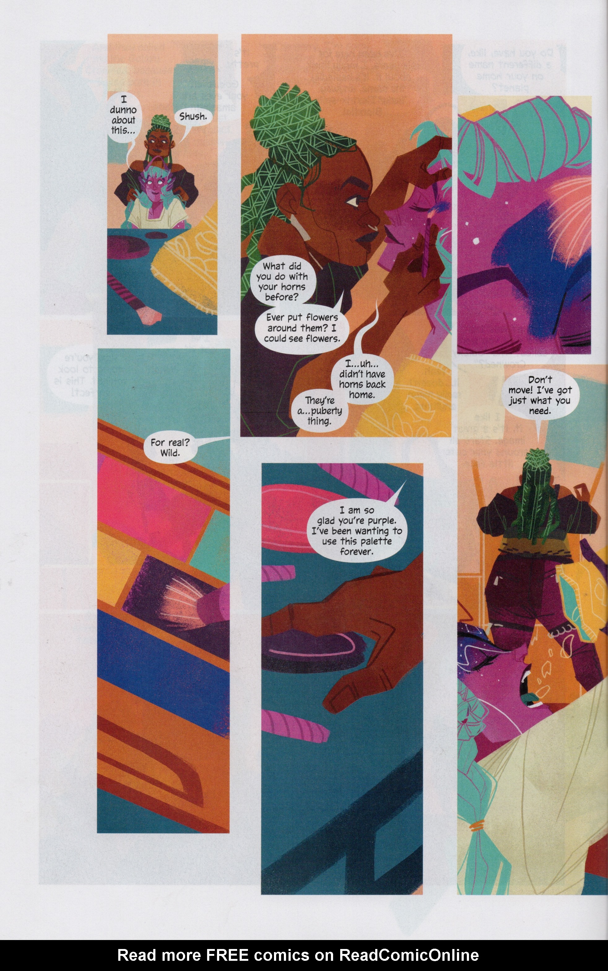 Read online Free Comic Book Day 2022 comic -  Issue # DC Galaxy The Prettiest Star - 12