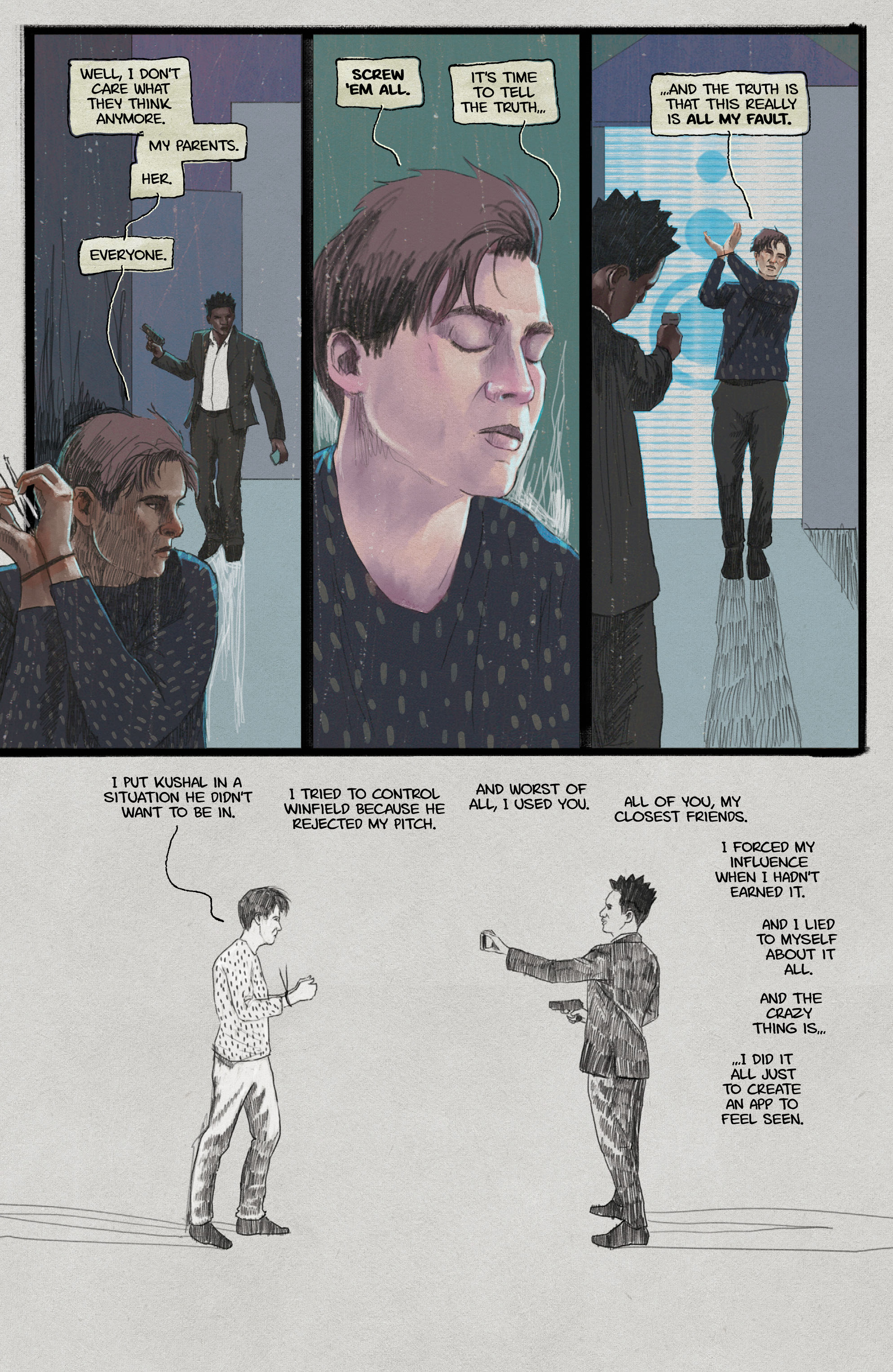Read online Mindset comic -  Issue #6 - 17