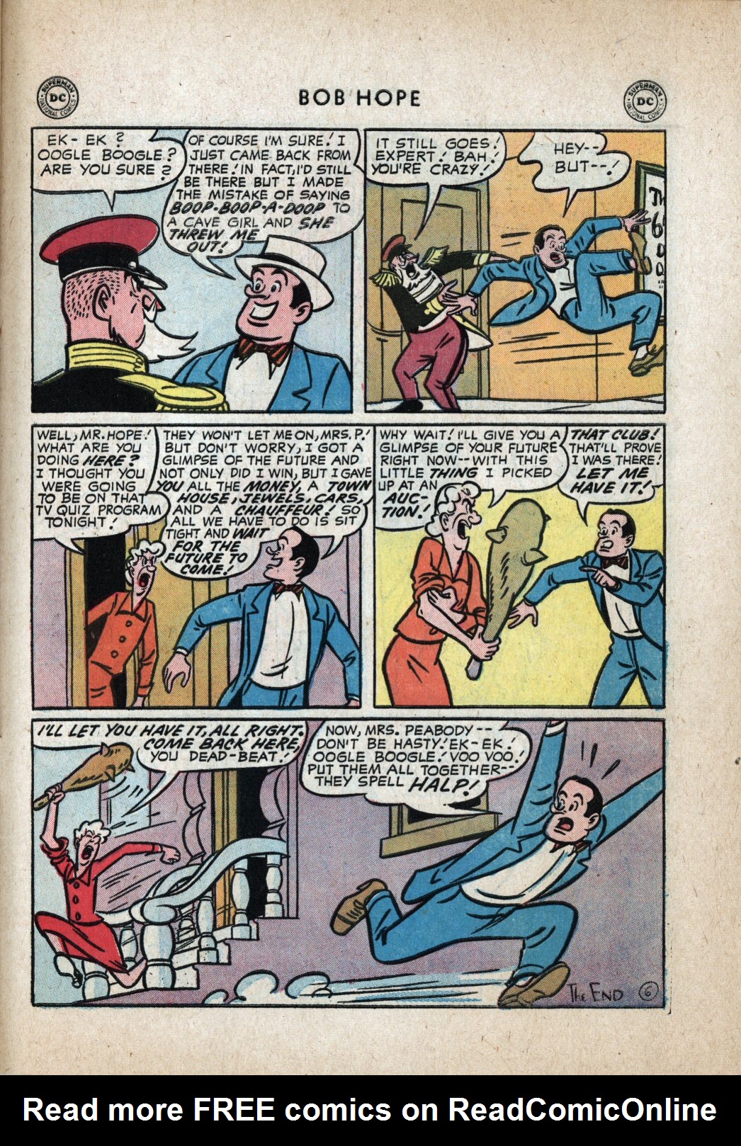 Read online The Adventures of Bob Hope comic -  Issue #43 - 30