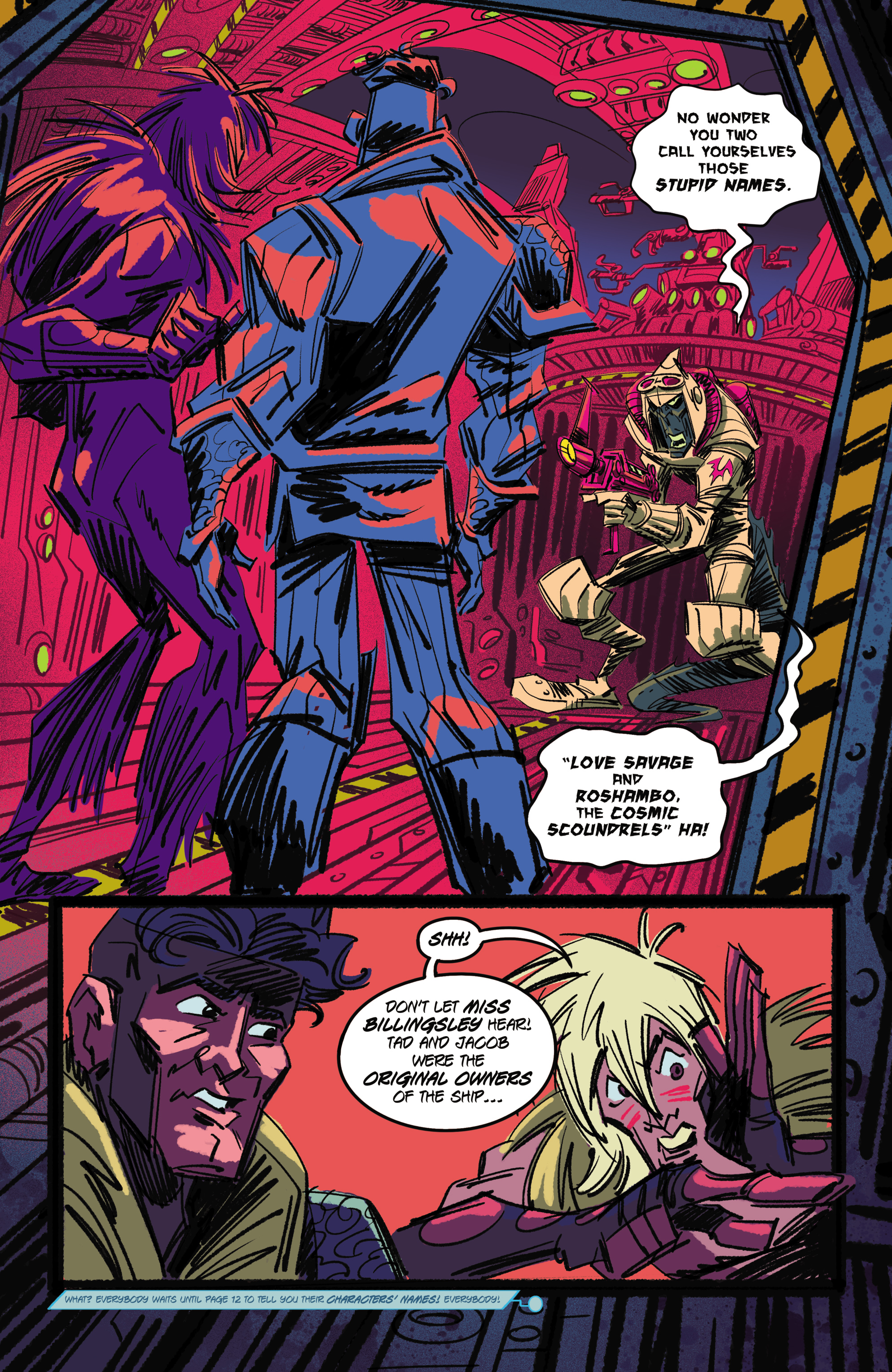 Read online Cosmic Scoundrels comic -  Issue #1 - 14