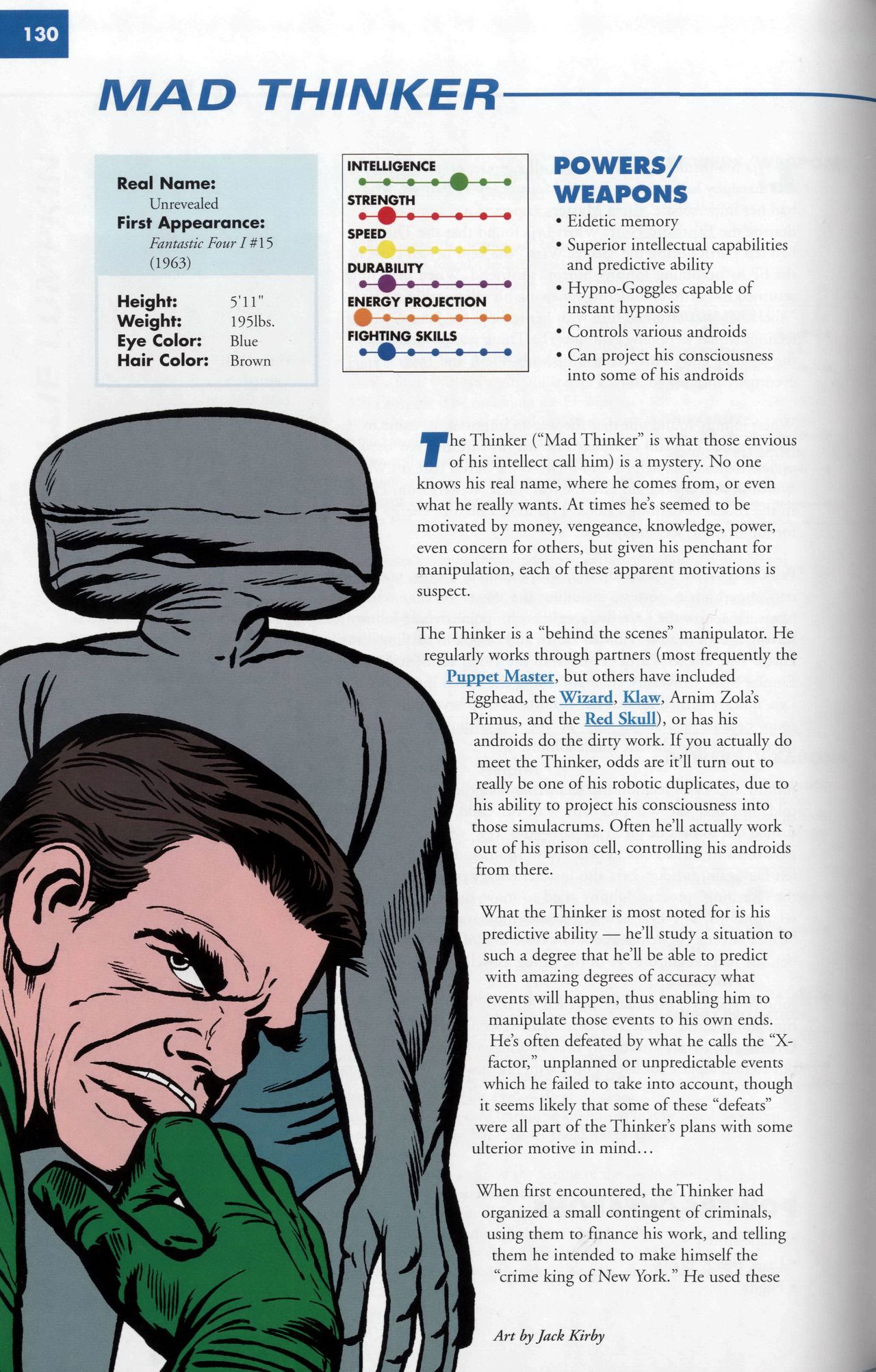 Read online Marvel Encyclopedia comic -  Issue # TPB 6 - 133