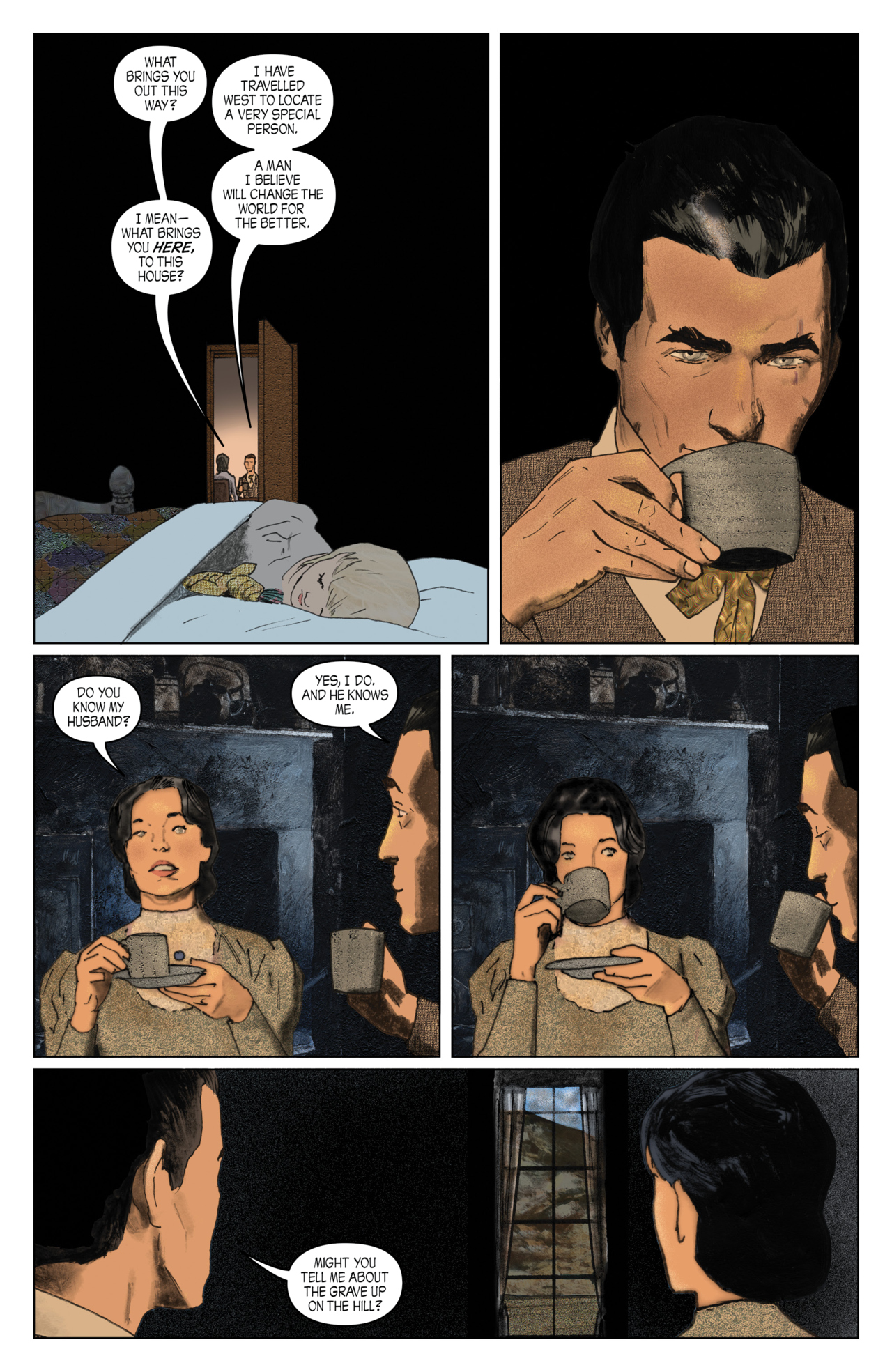 Read online John Carpenter's Night Terrors comic -  Issue # Black Sparrow - 41