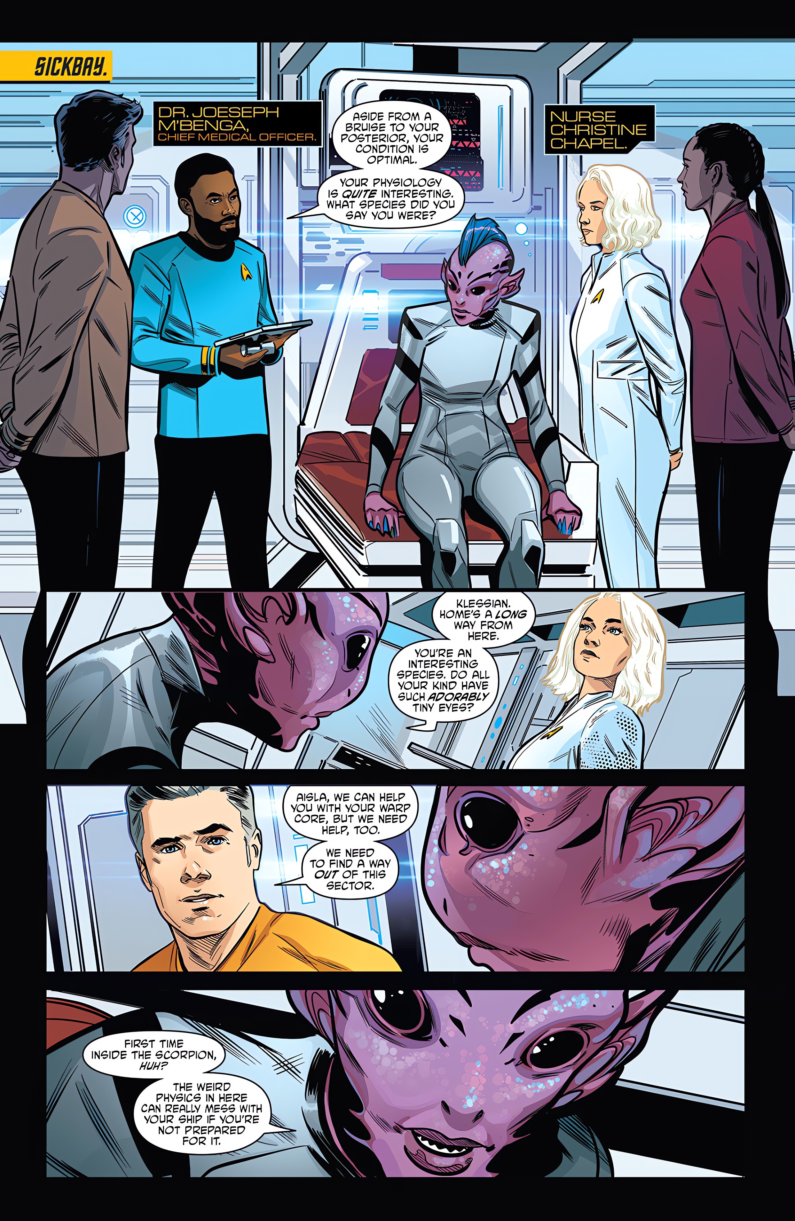 Read online Star Trek: Strange New Worlds - The Scorpius Run comic -  Issue #1 - 8