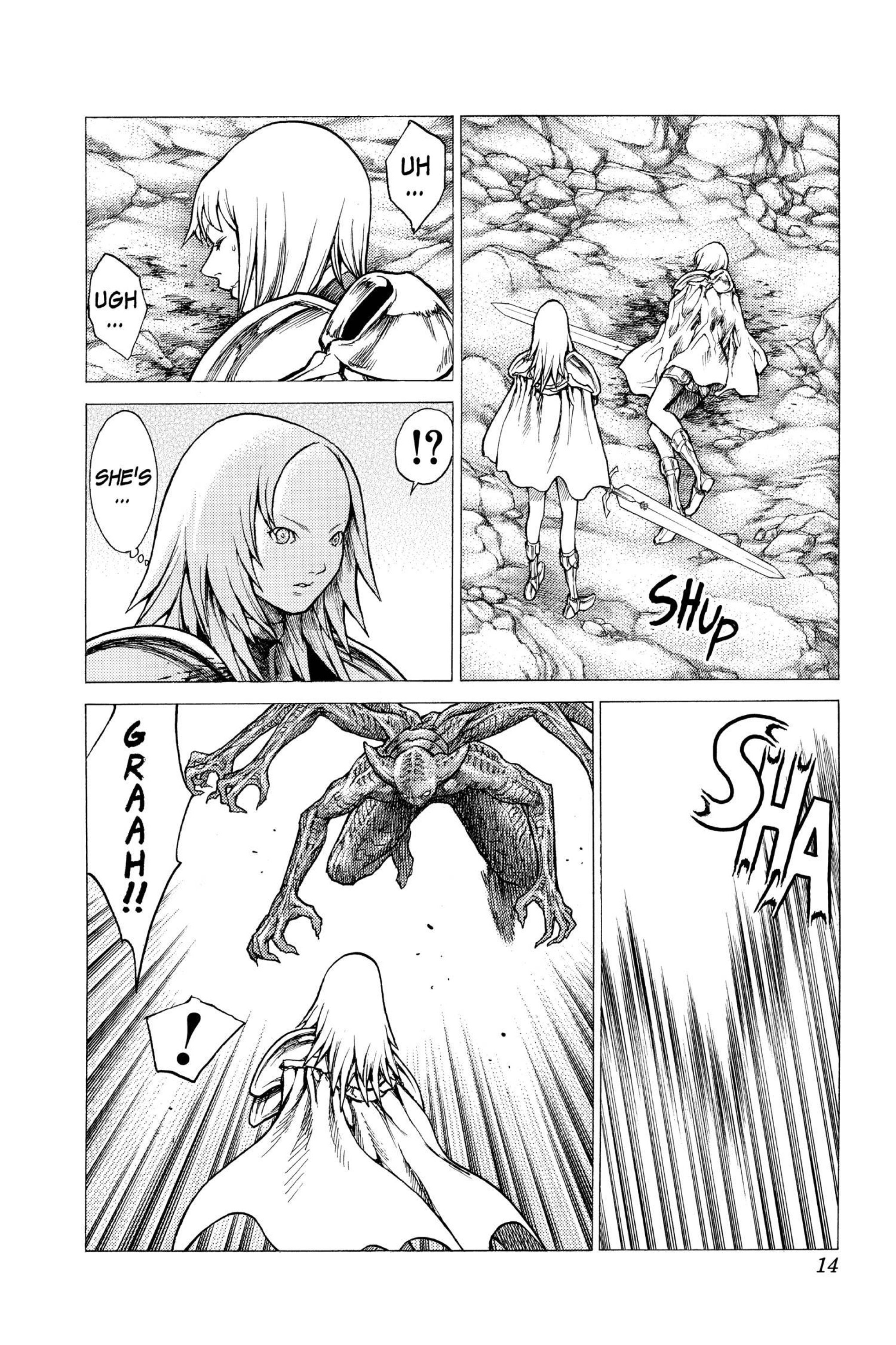 Read online Claymore comic -  Issue #6 - 13