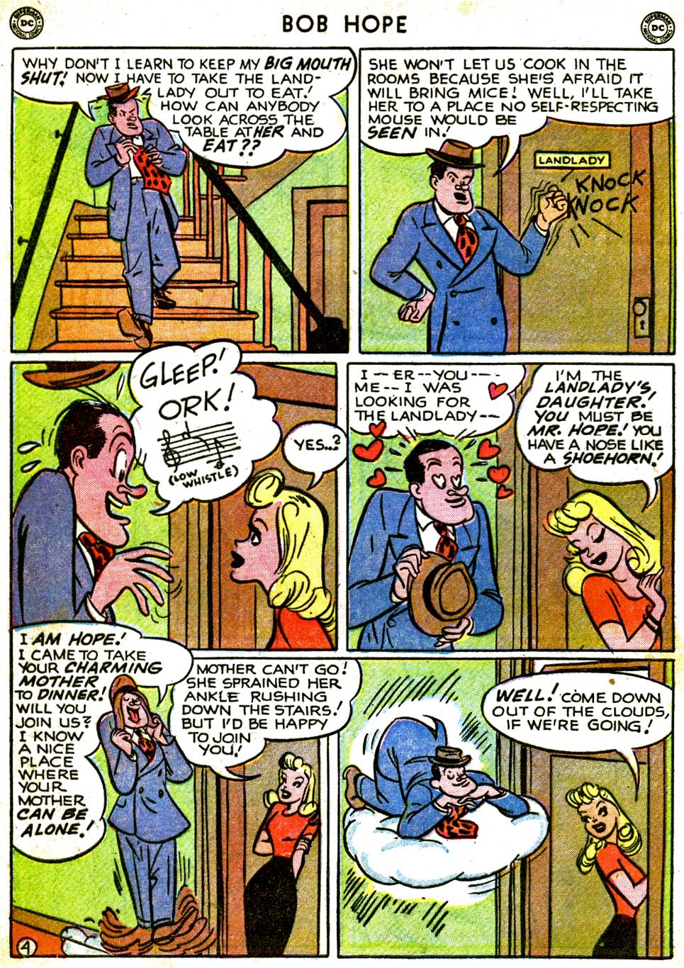 Read online The Adventures of Bob Hope comic -  Issue #2 - 6