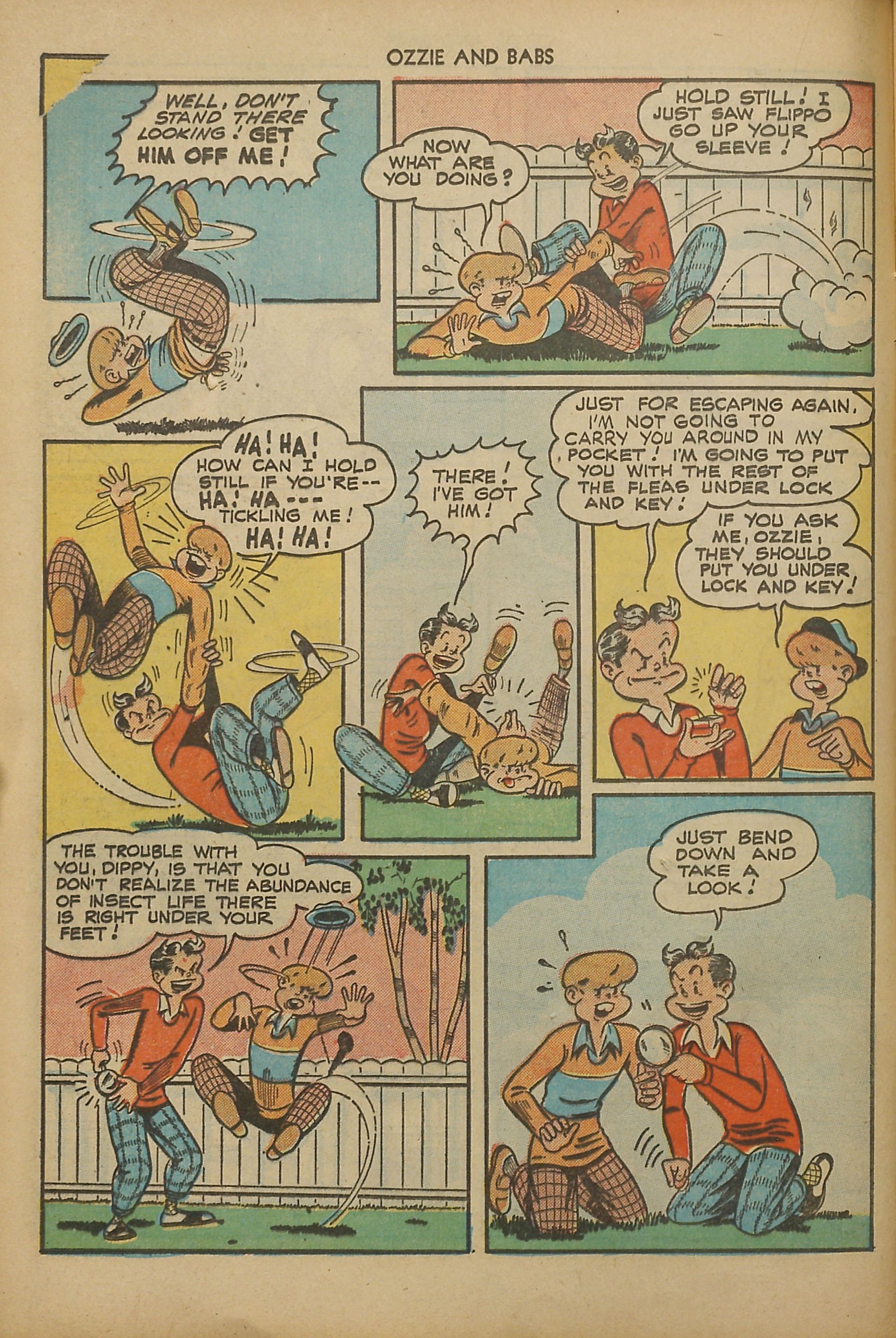 Read online Ozzie And Babs comic -  Issue #10 - 16