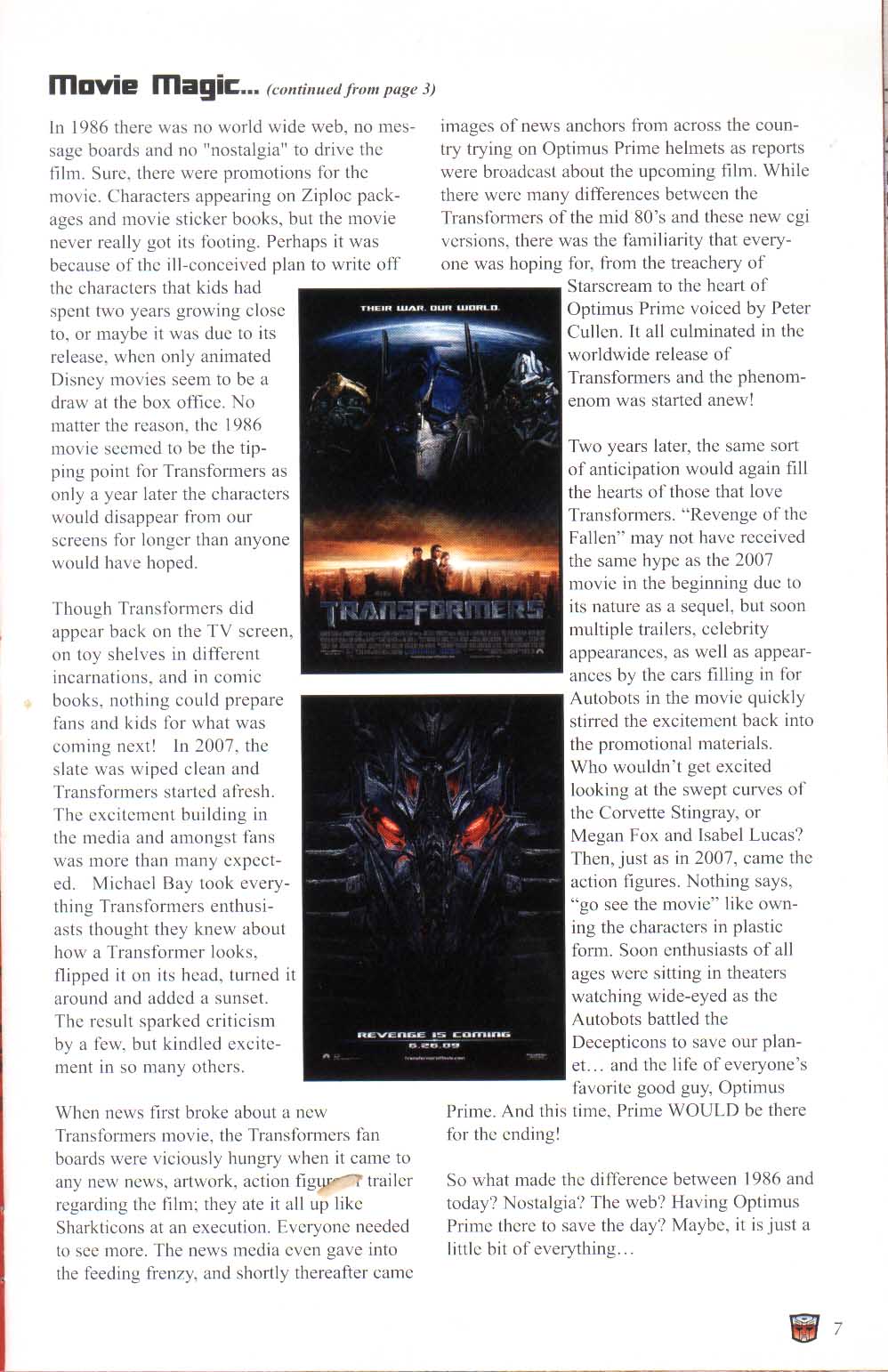 Read online Transformers: Collectors' Club comic -  Issue #29 - 7