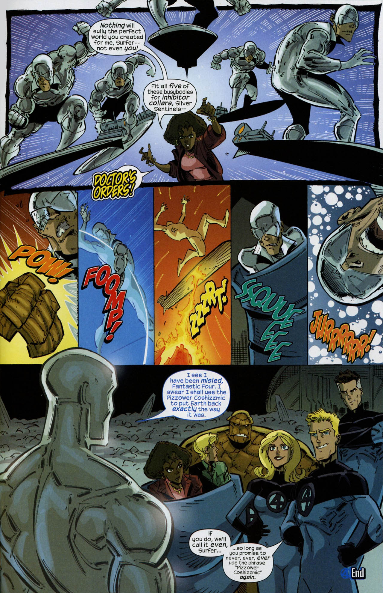 Read online Marvel Adventures Fantastic Four comic -  Issue #28 - 23