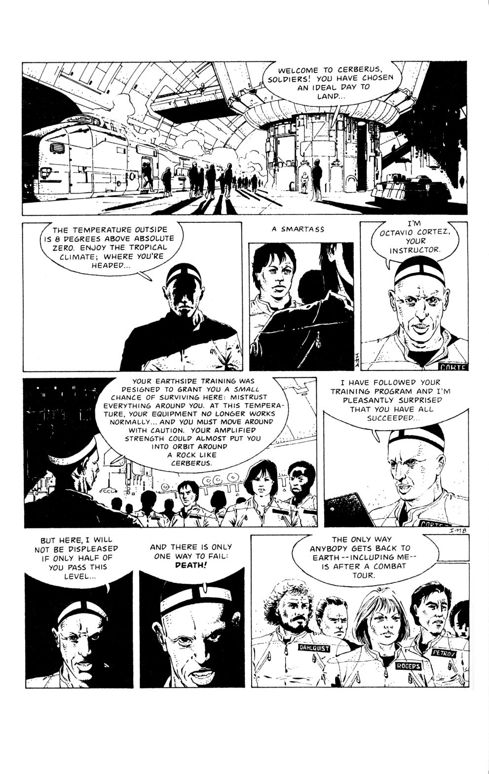 Read online The Forever War comic -  Issue #1 - 12