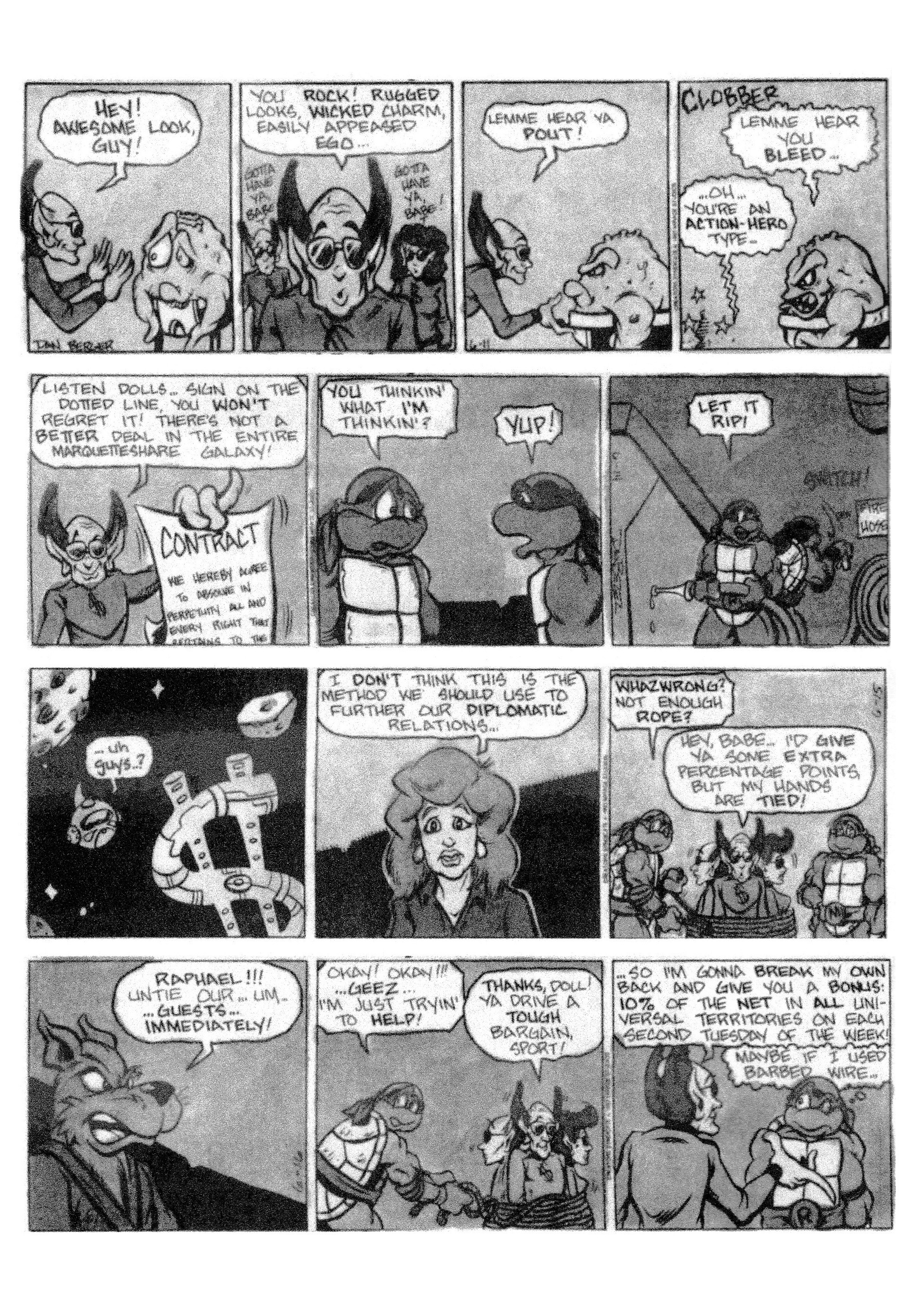 Read online Teenage Mutant Ninja Turtles: Complete Newspaper Daily Comic Strip Collection comic -  Issue # TPB 2 (Part 2) - 81